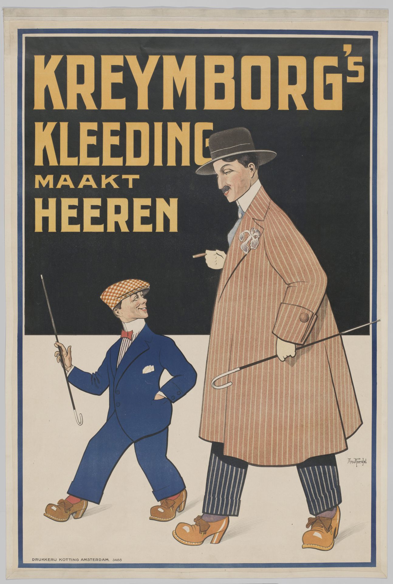 Kreymborg's kleeding maakt heeren by Arnold van Roessel