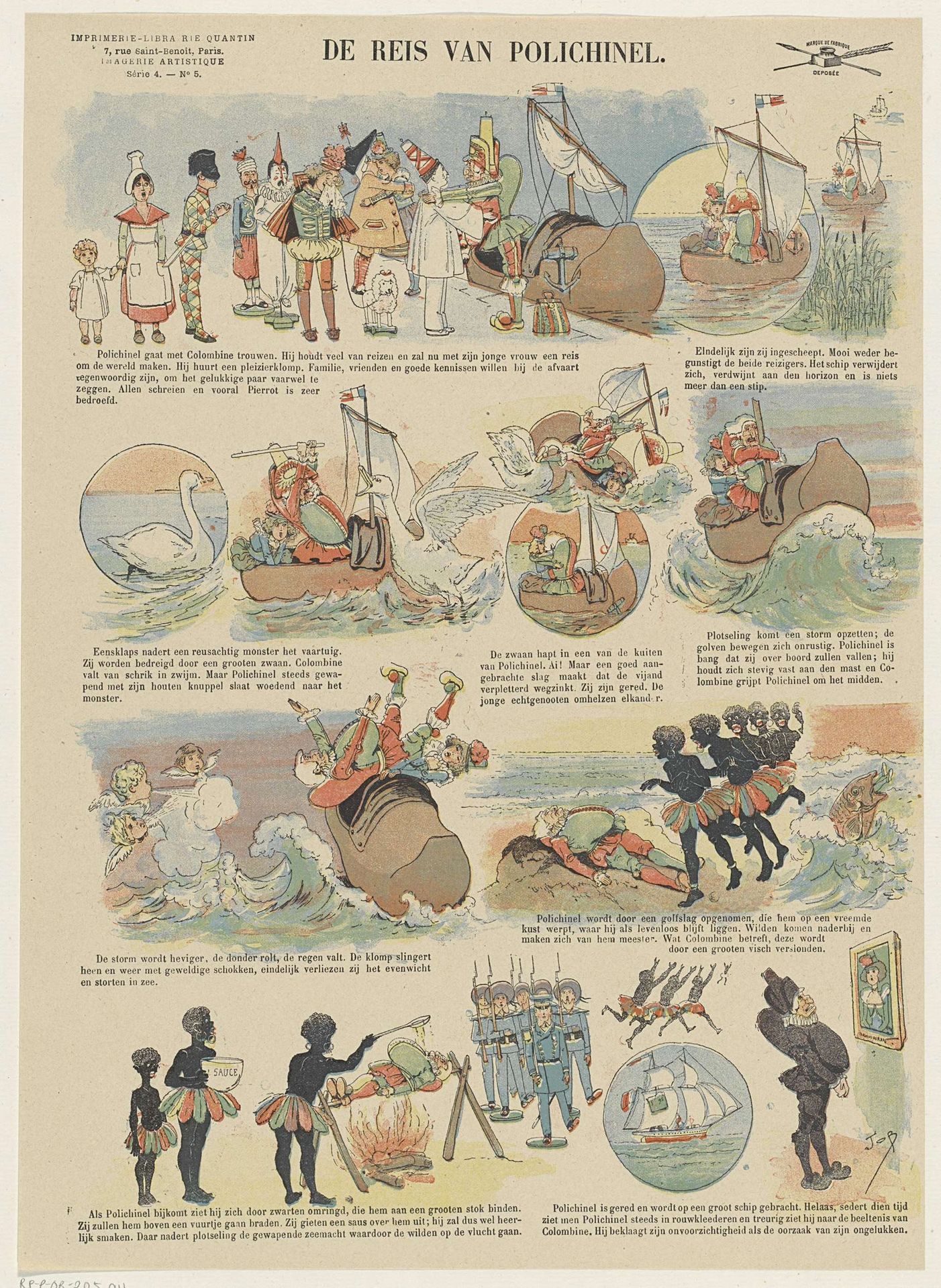 De reis van Polichinel by Carolus-Duran