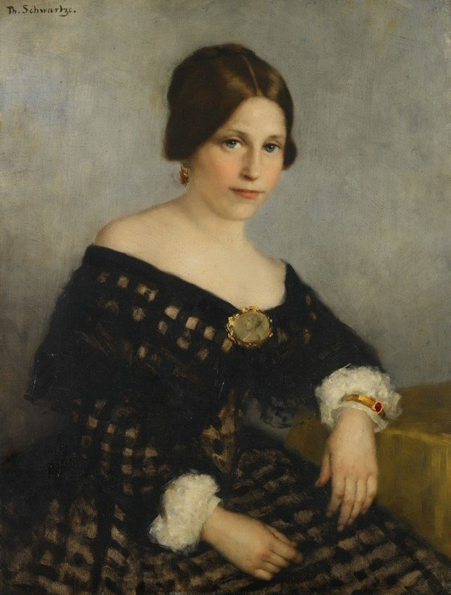 Sophia Adriana de Bruijn by Thérèse Schwartze