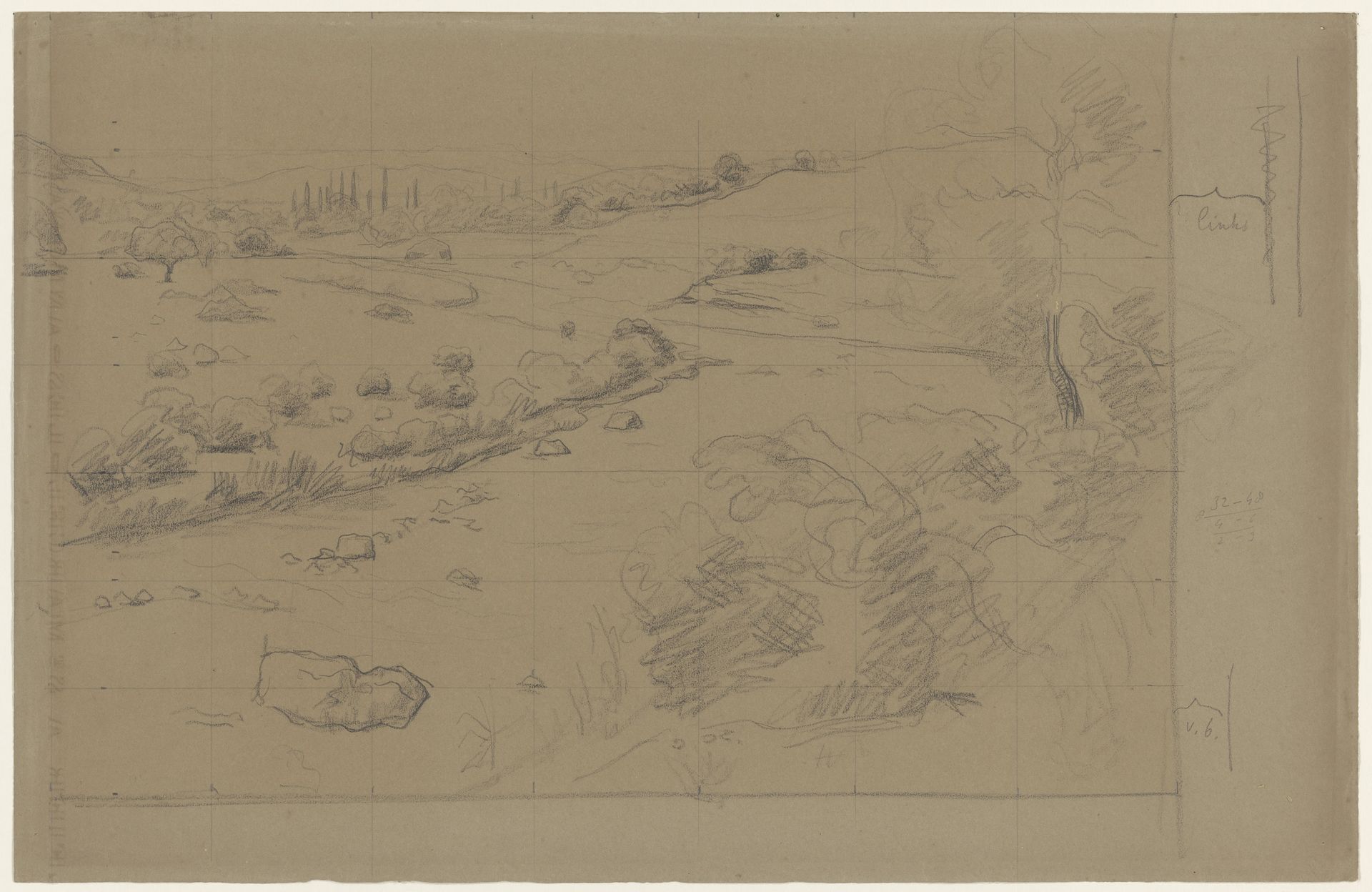 Landschap in Algiers, Rummel by Ferdinand Hart Nibbrig