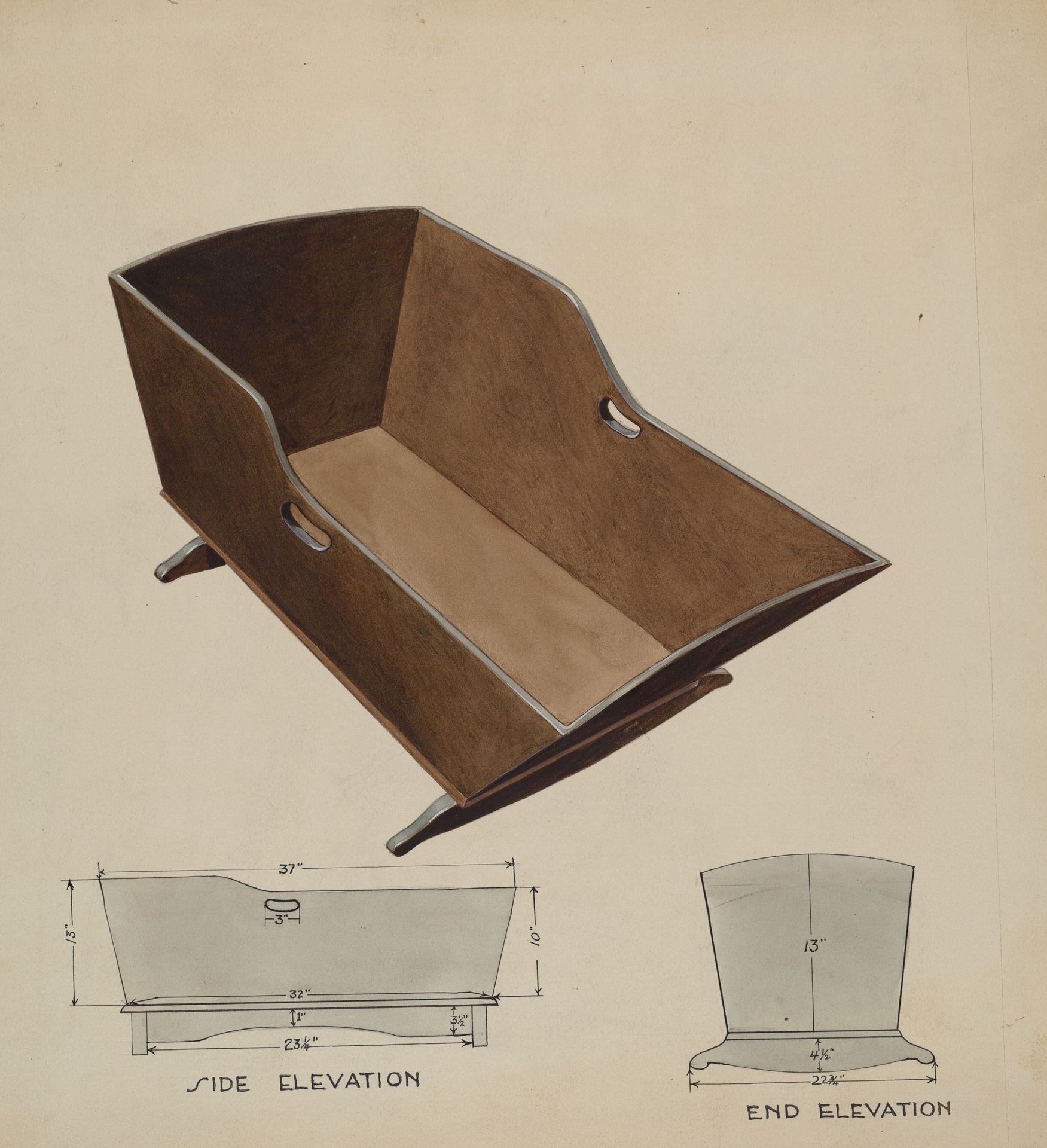 Cradle by Wellington Blewett