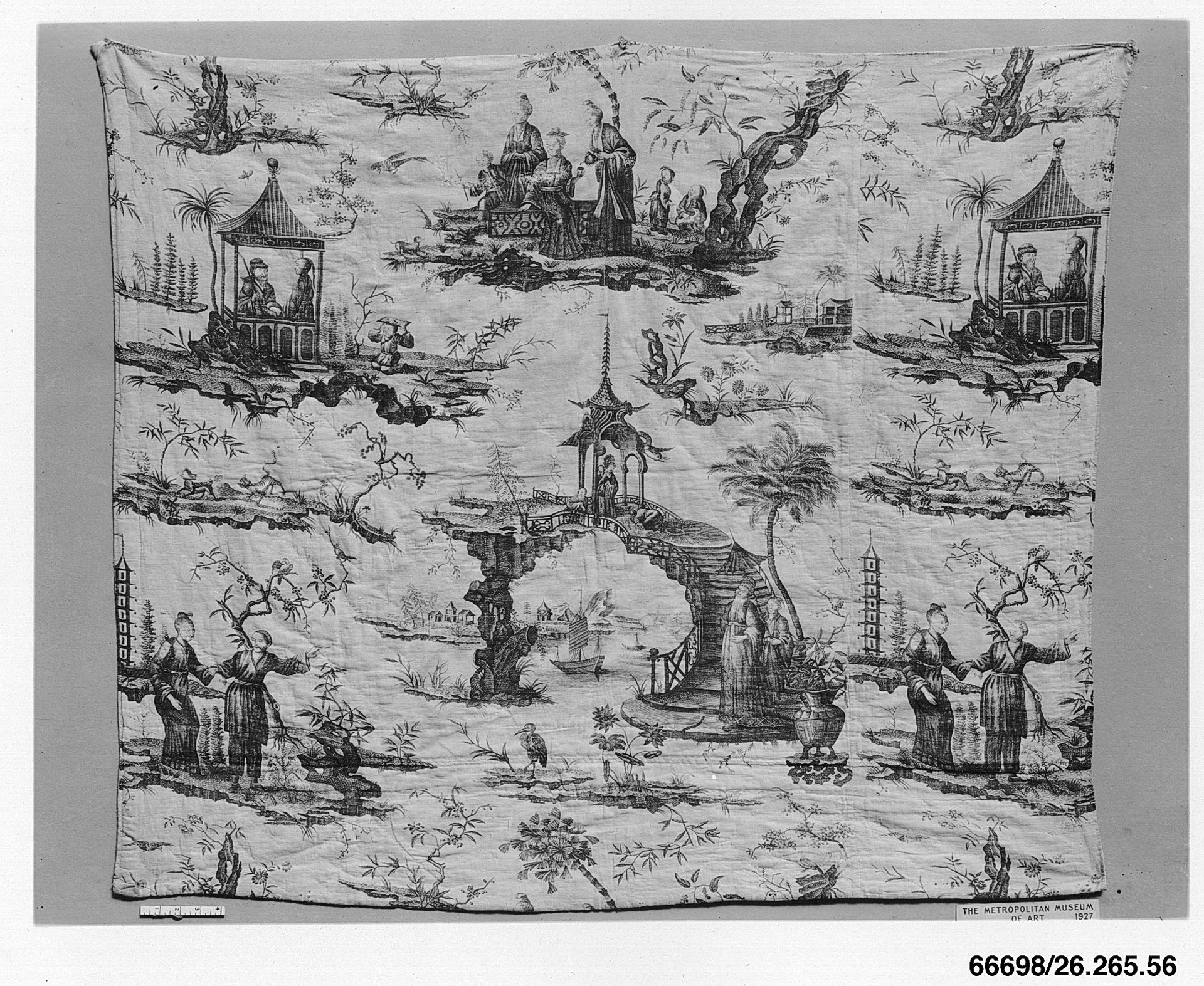 Pictorial print by Oberkampf Manufactory