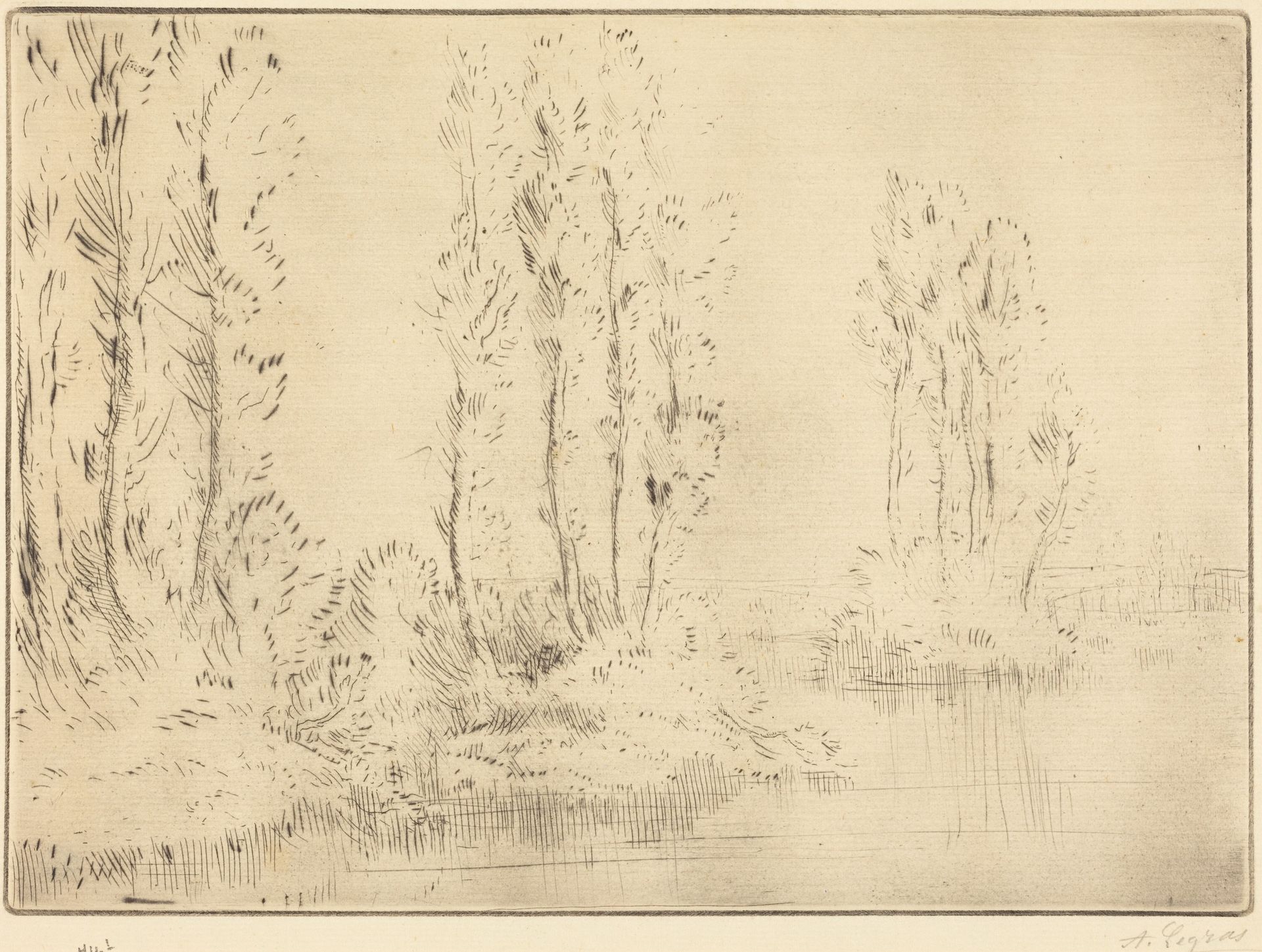 Landscape (Paysage) by Alphonse Legros