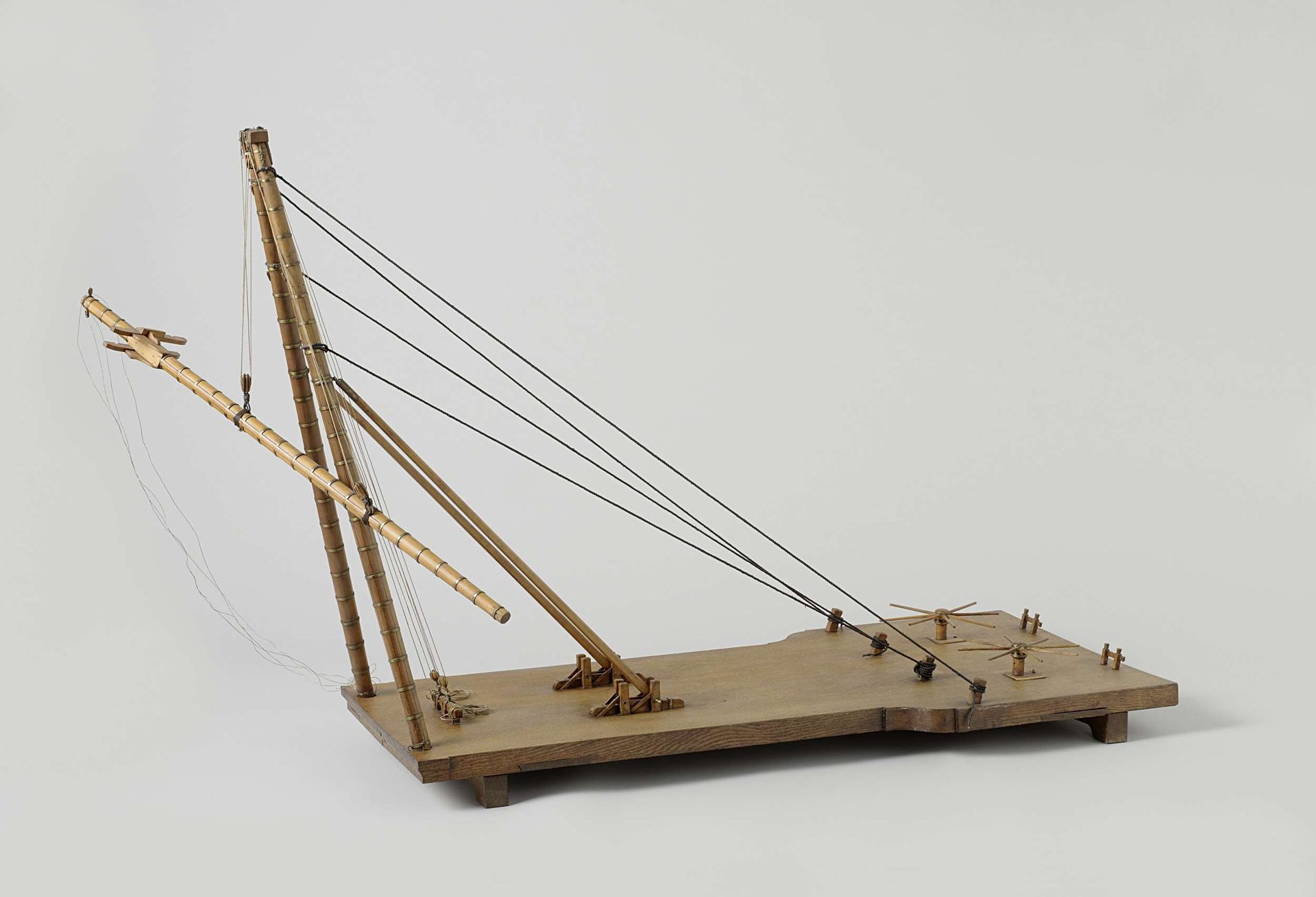 Model of a Masting Sheer by Rijkswerf Hellevoetsluis