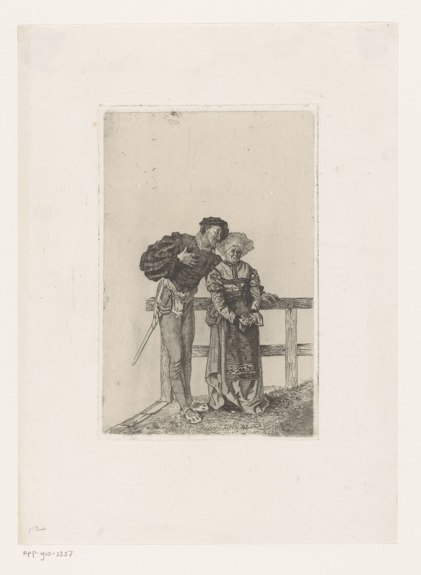 Méphisto en Martha by Willem Geets
