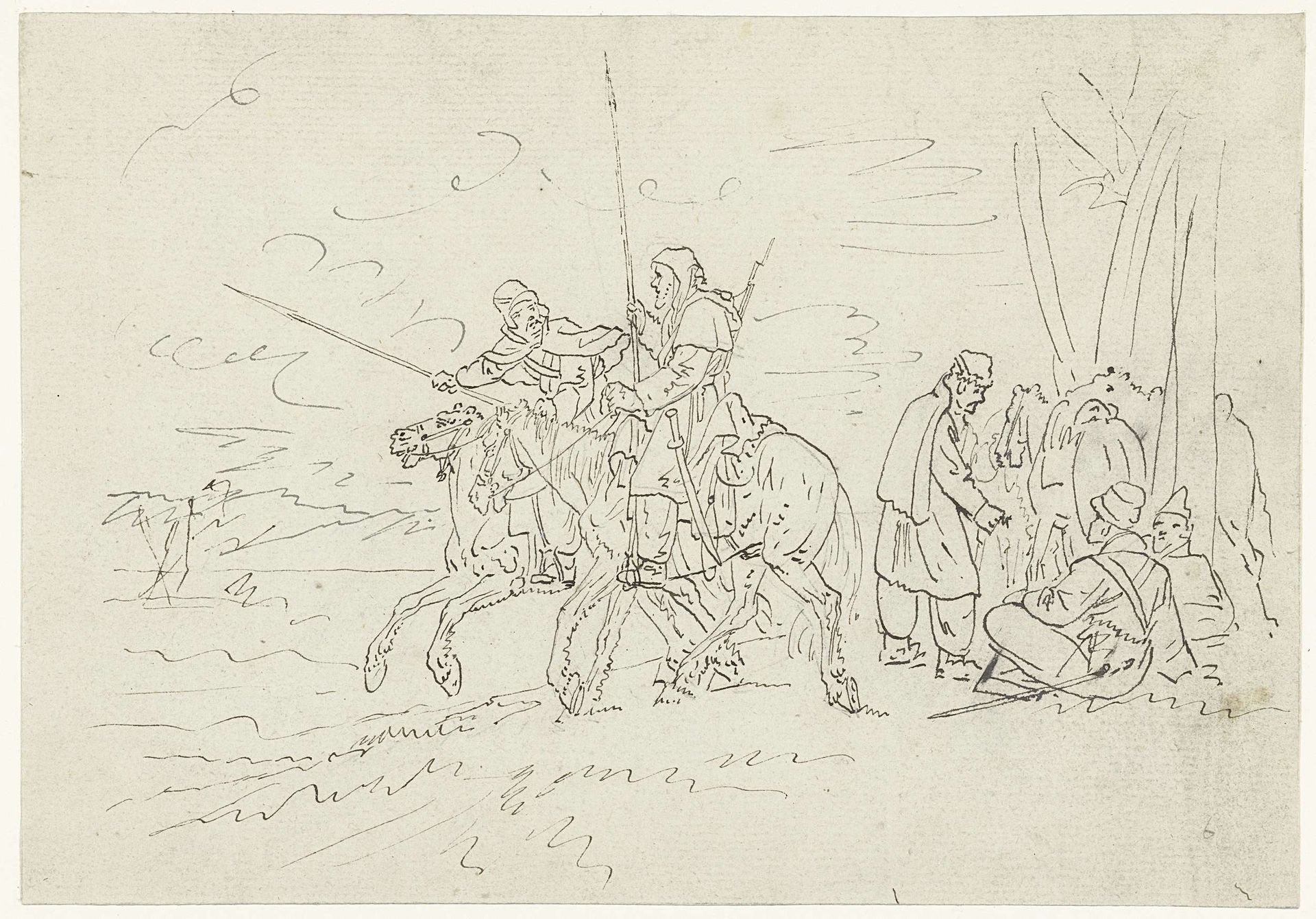 Kozakken by Louis Moritz