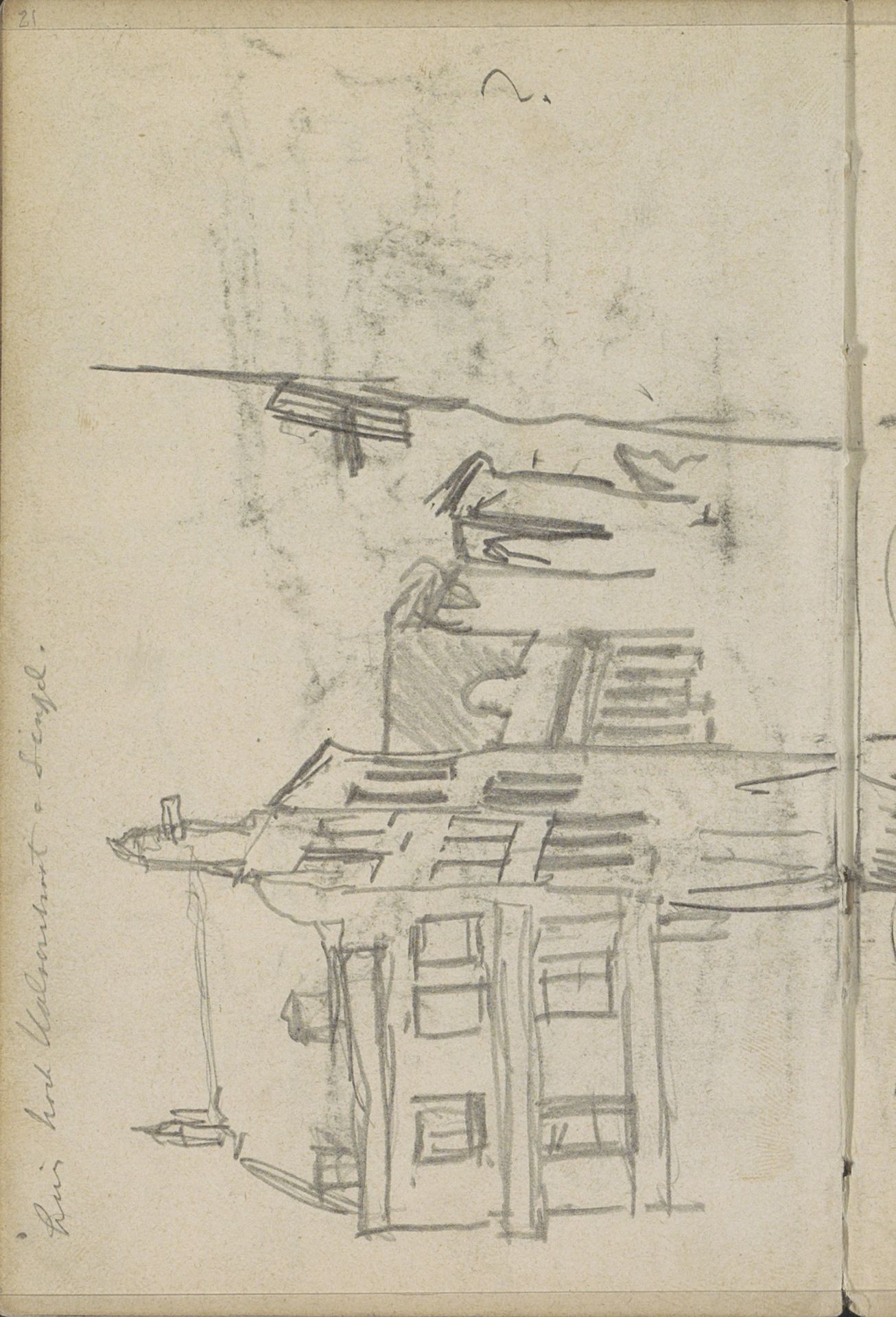 Gezicht op de hoek van de Kalverstraat en het Singel te Amsterdam by George Hendrik Breitner