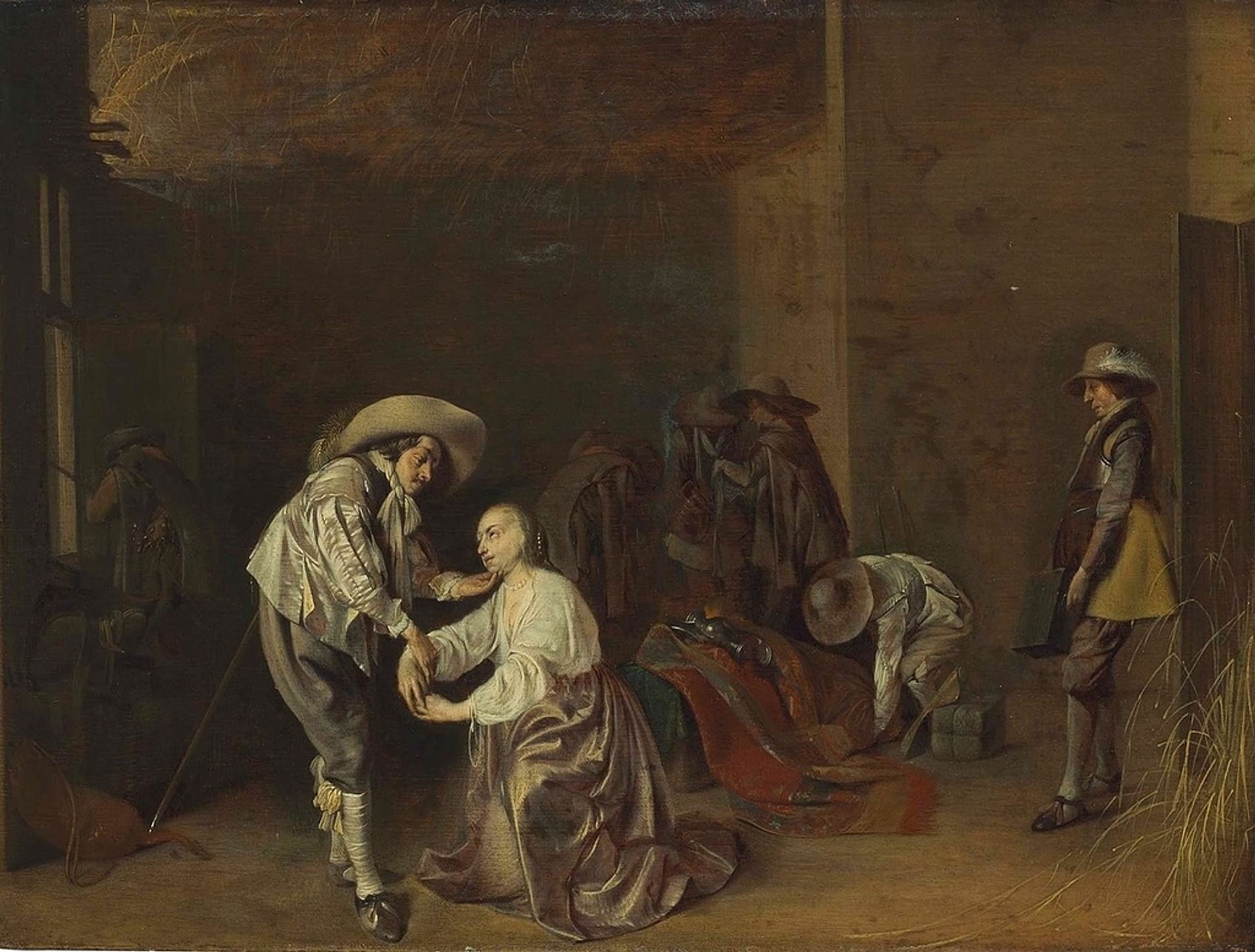 Soldiers Taking Plunder by Willem Cornelisz Duyster