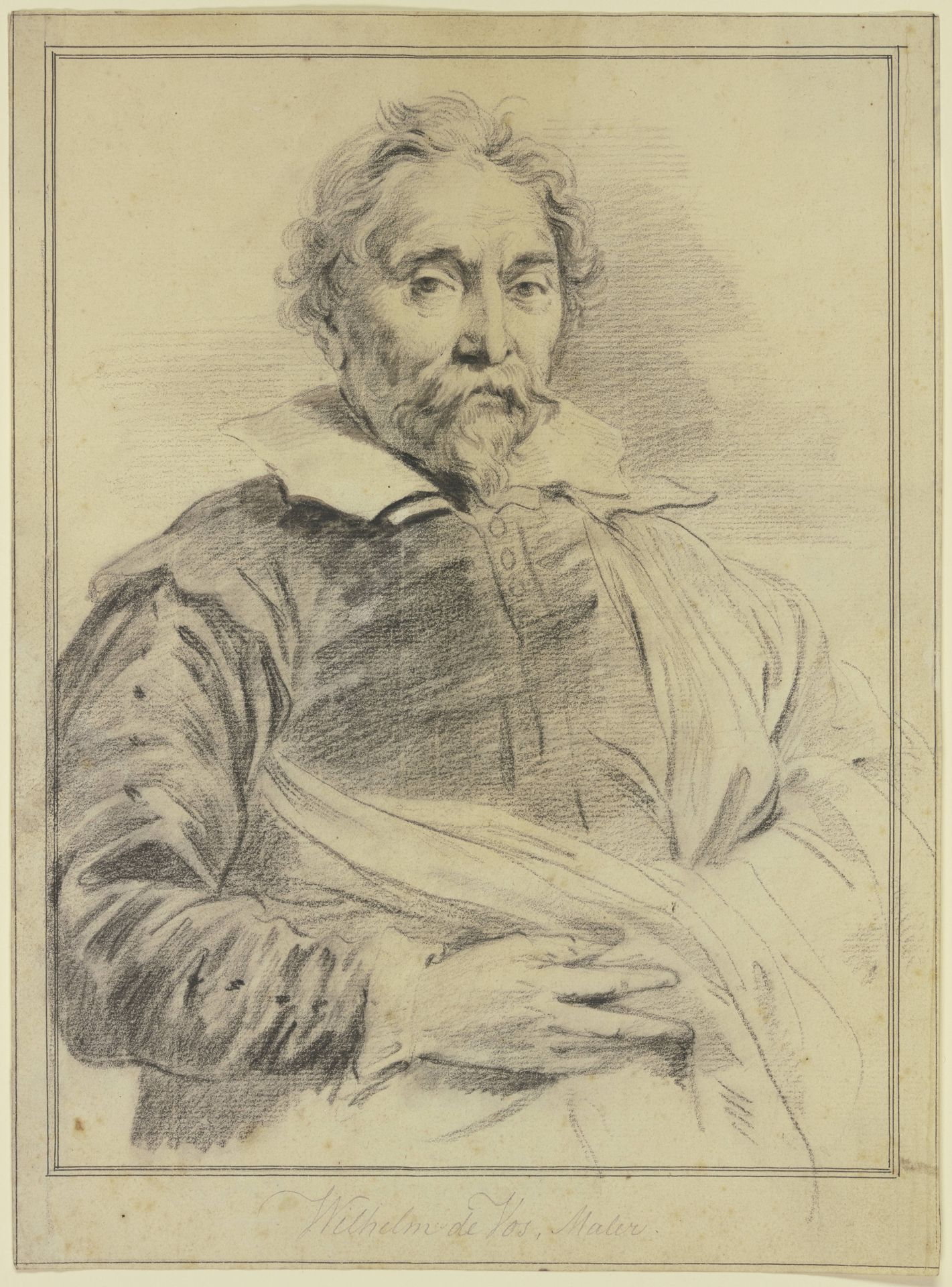 Portrait of Wilhelm de Vos by Anthony van Dyck