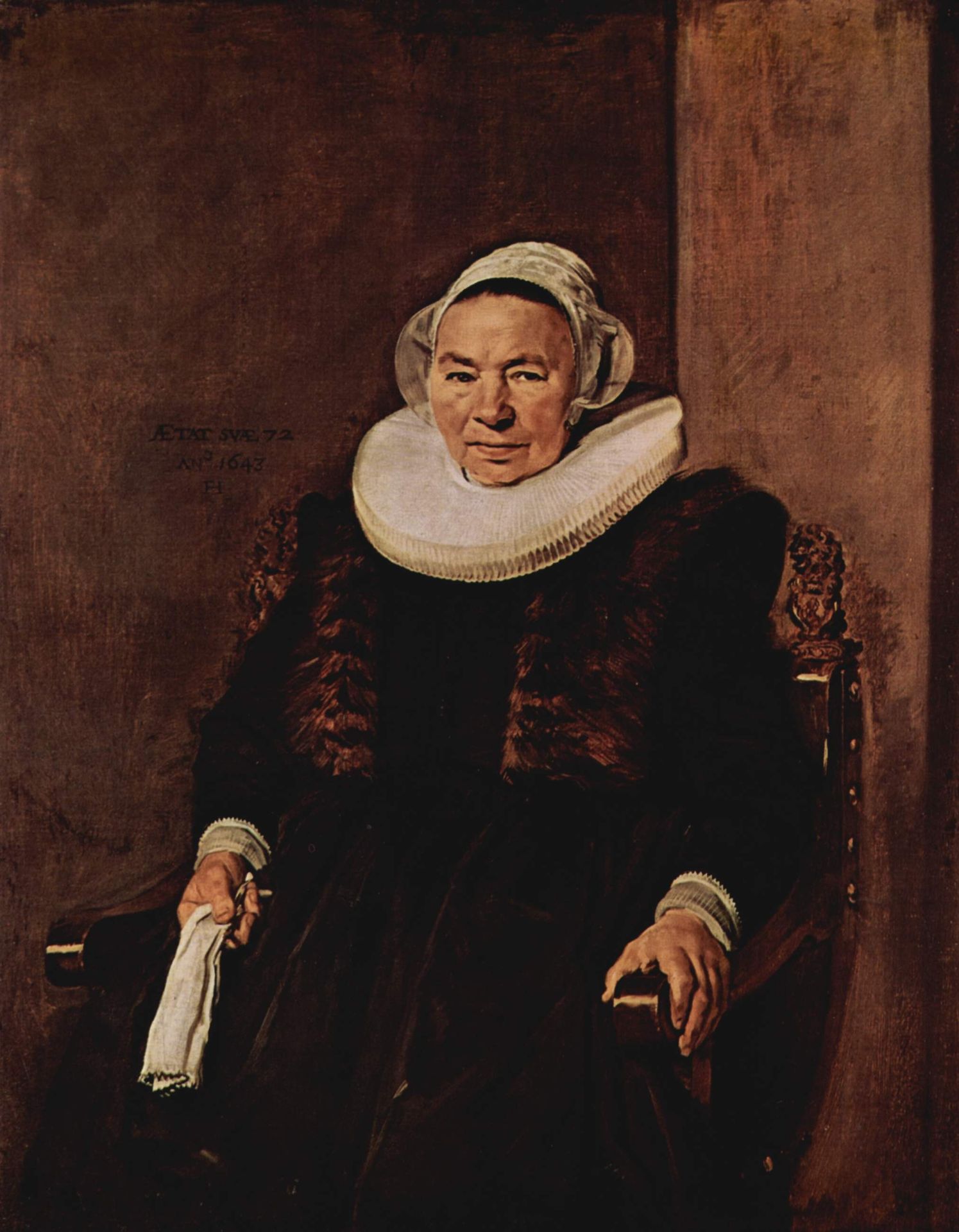 Portrait of an unknown woman by Frans Hals