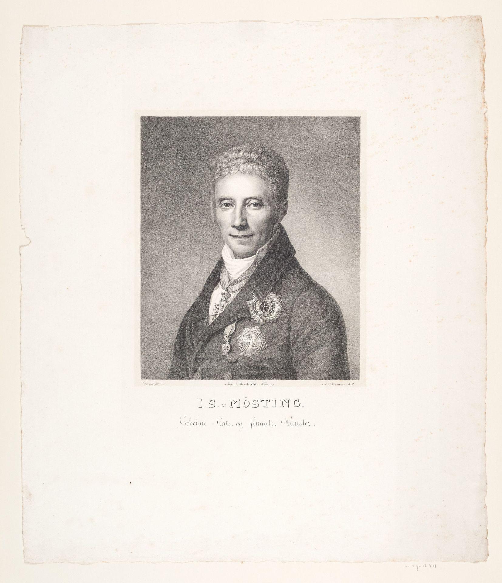 Johan Sigismund Møsting by Niels Simonsen