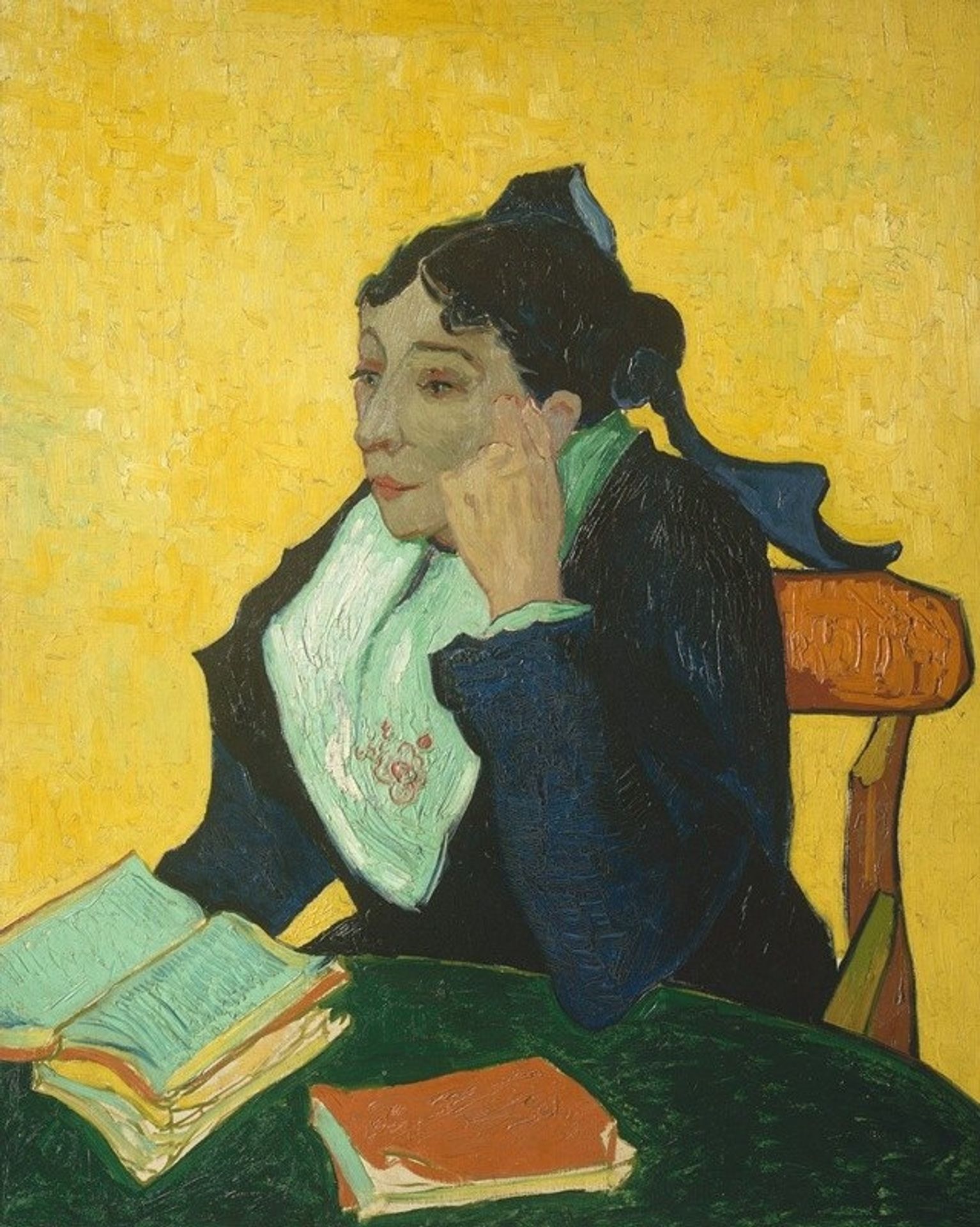 L’Arlésienne; Madame Joseph-Michel Ginoux by Vincent van Gogh