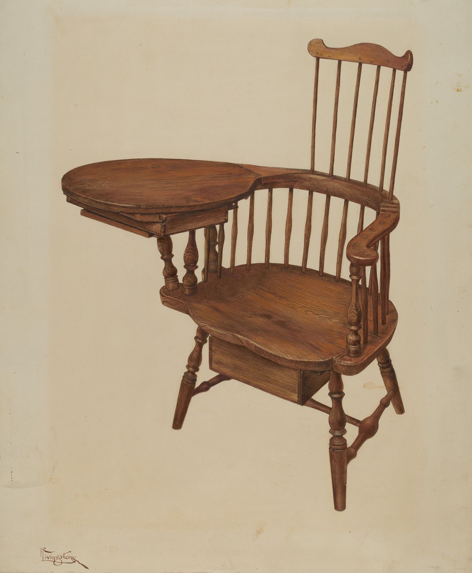 Writing Armchair by Rolland Livingstone