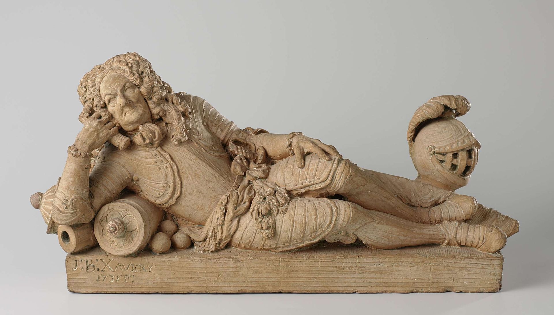 Model for the Funerary Monument of Lieutenant-General Baron Johan Theodoor Von Friesheim (1642-1733) by Jan Baptist Xavery