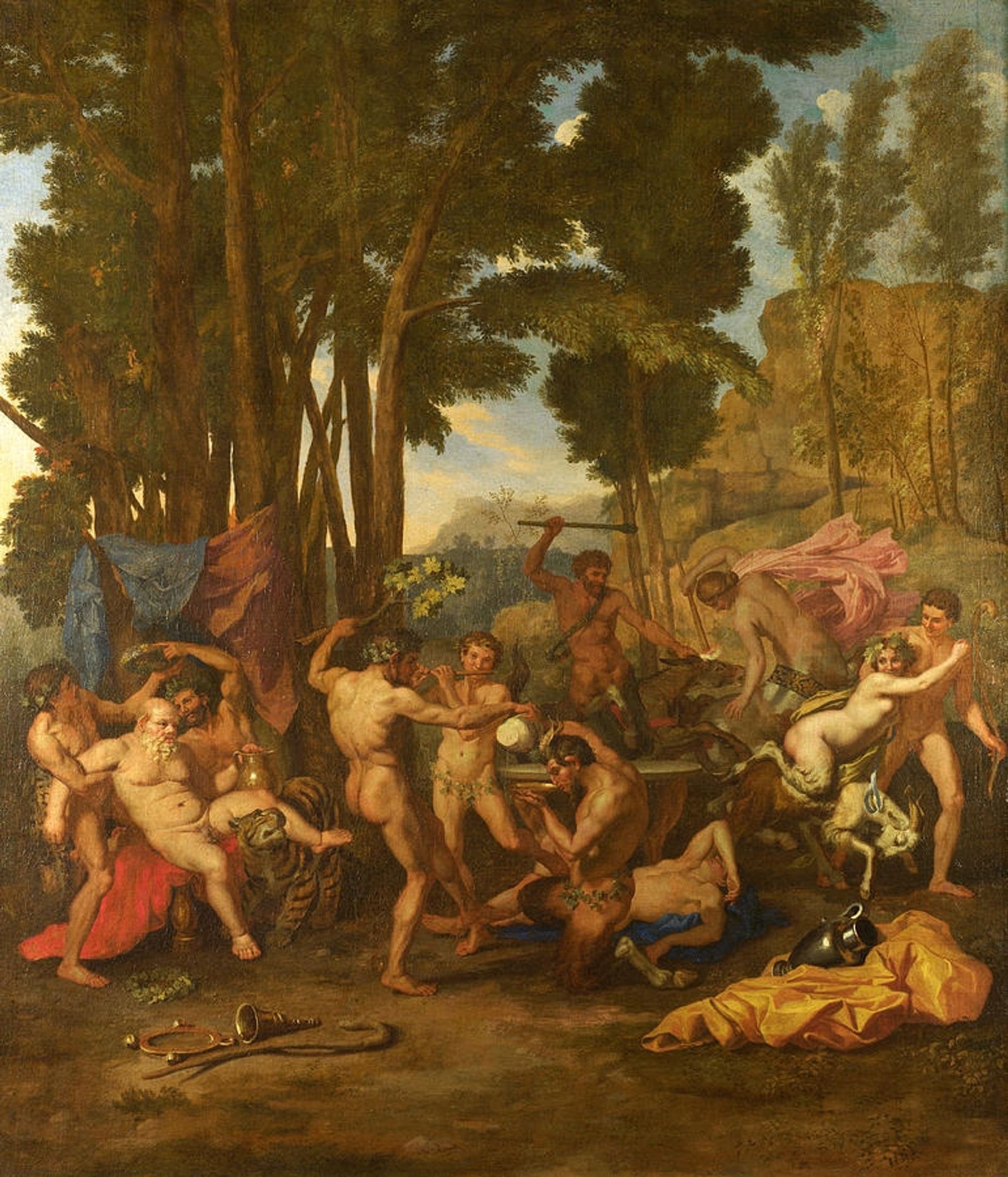 The Triumph of Silenus by Nicolas Poussin