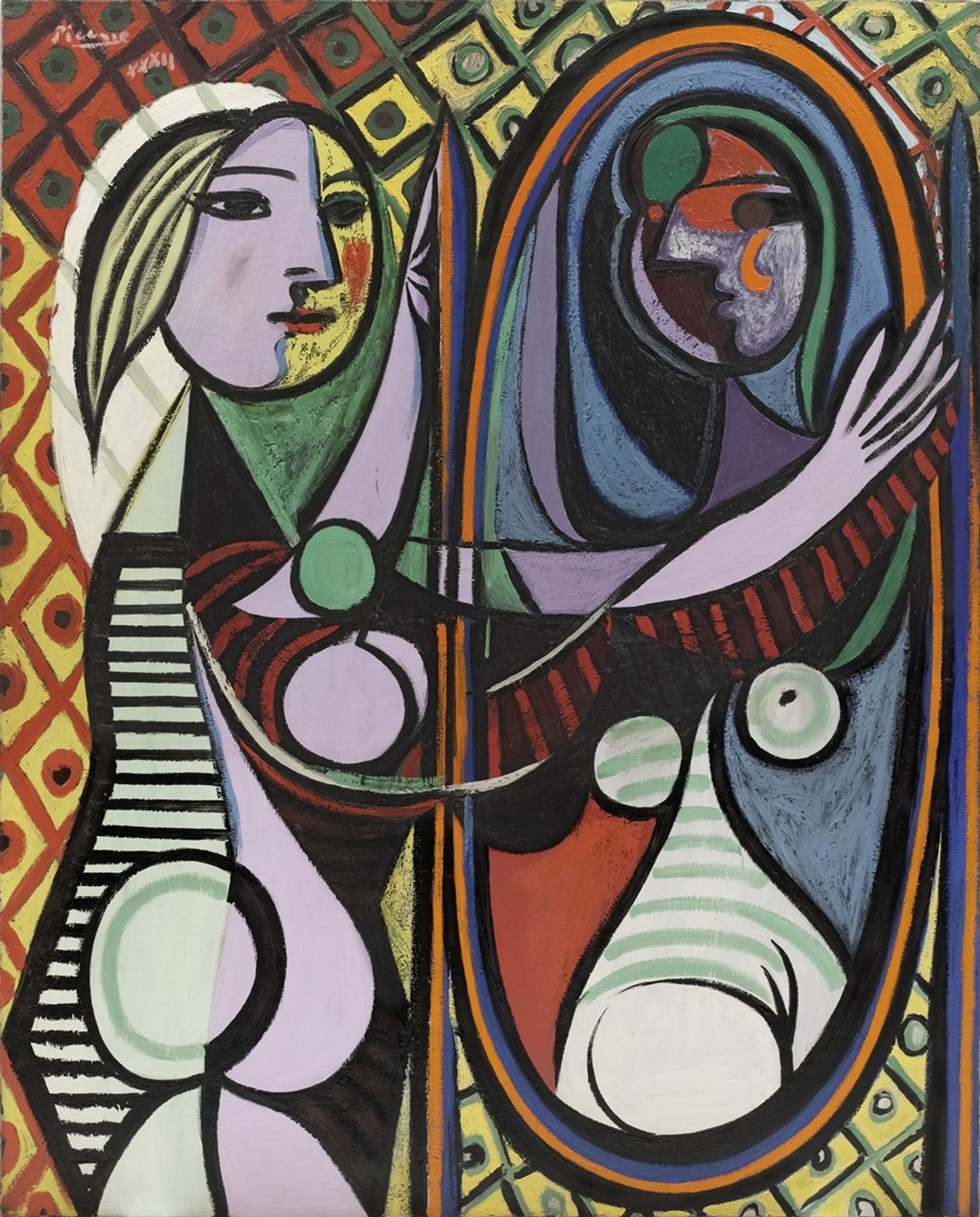 Girl before a Mirror by Pablo Picasso