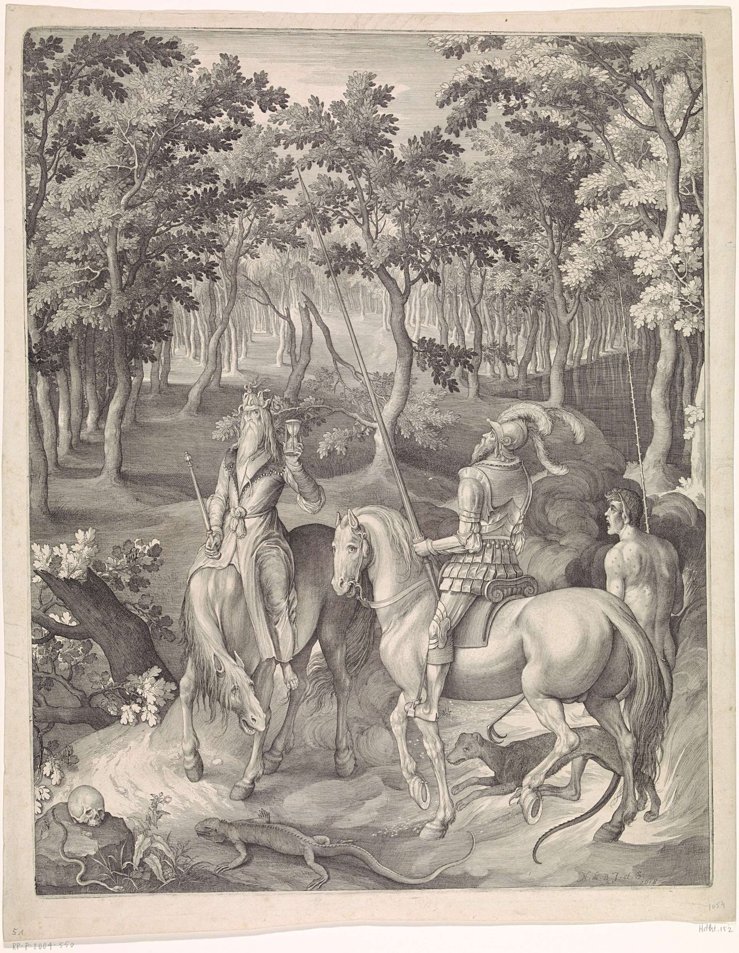 Ridder, Dood en Duivel by Nicolaes de Bruyn