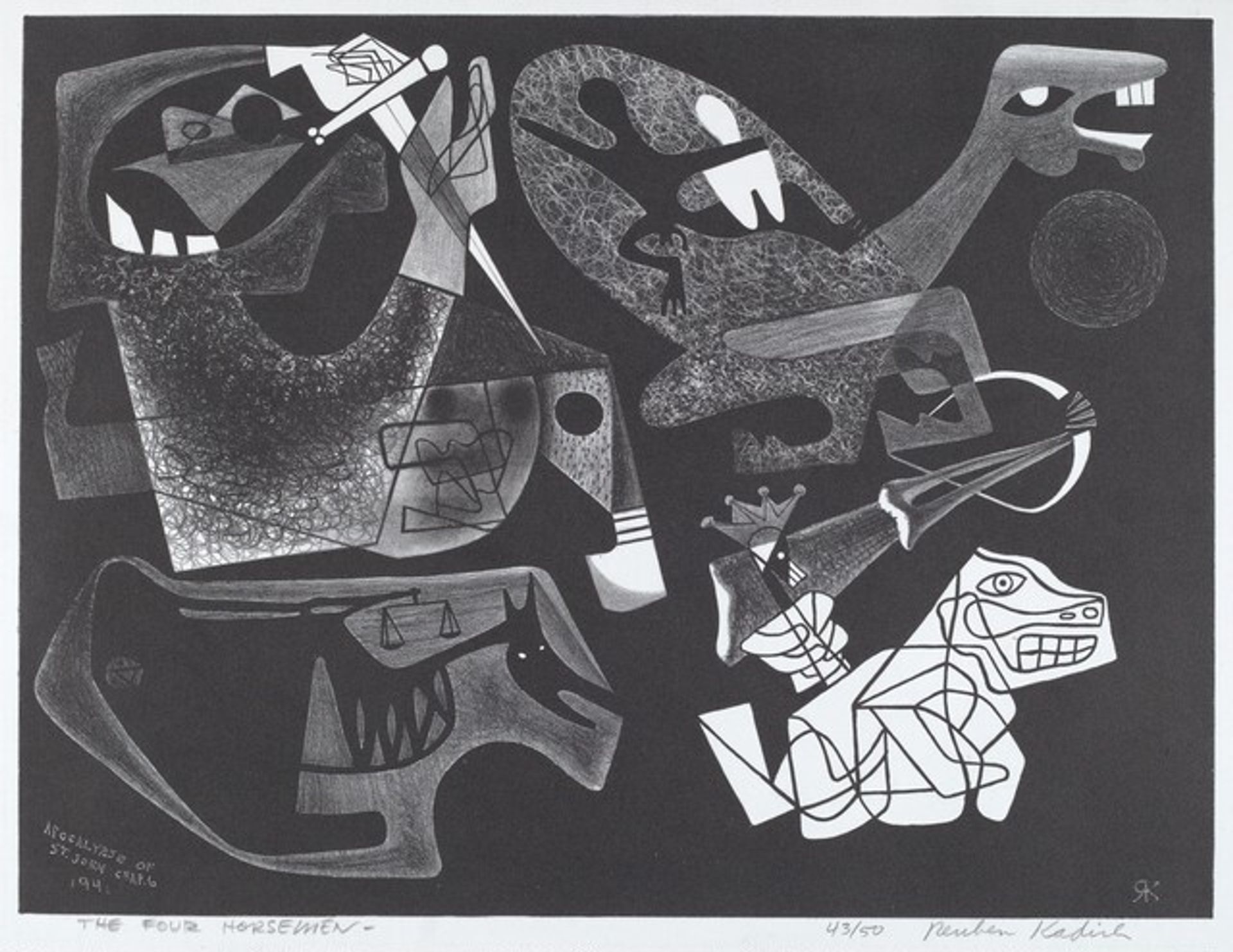 The Four Horsemen by Reuben Kadish