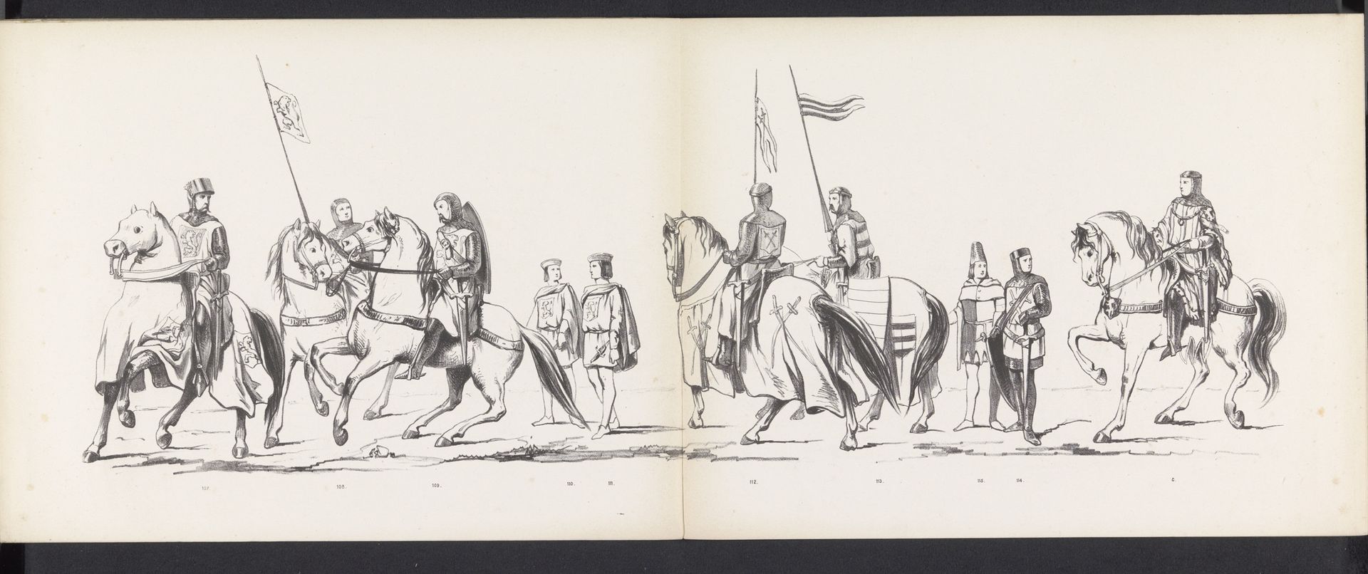 Maskerade van de Leidse studenten, 1865 (plaat 9) by Jan Daniël Cornelis Carel Willem baron de Constant Rebecque