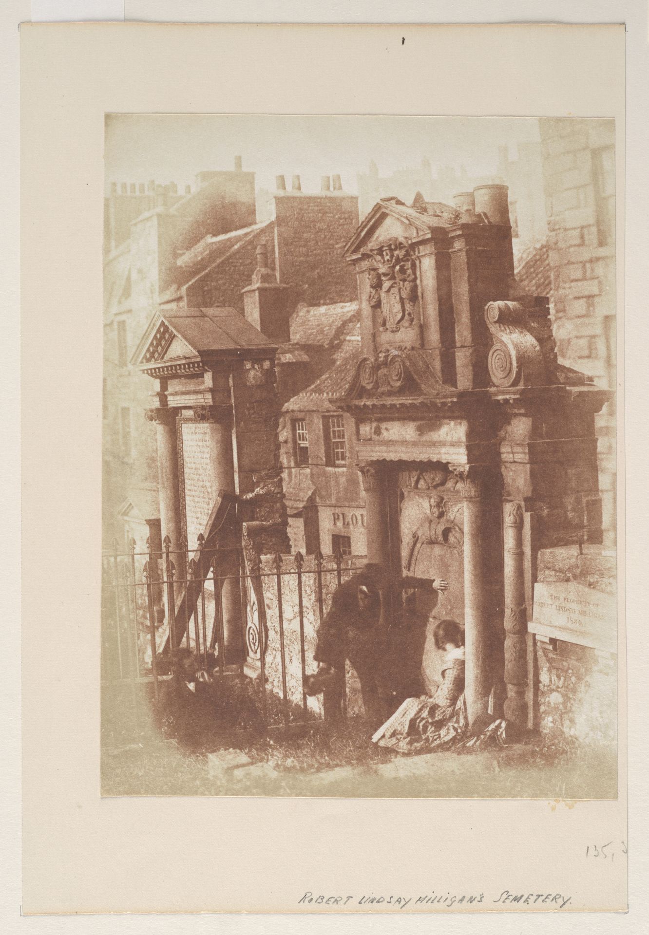 McCulloch's Tomb, Greyfriars Churchyard by Hill and Adamson