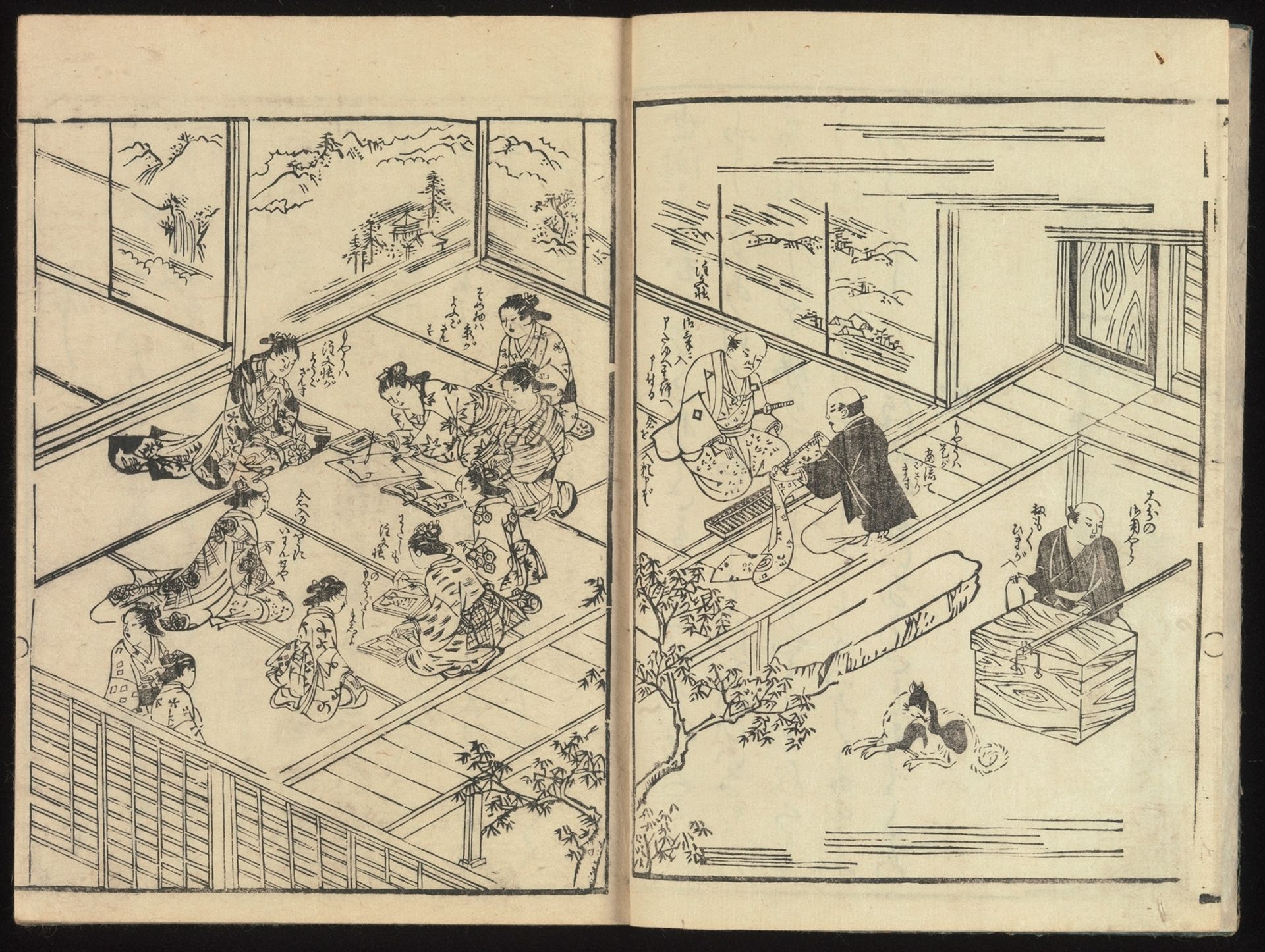 Order Book of Kosode Patterns (Chūmon no hiinagata/Hiinagata chūmon chō) by Imura Katsukichi