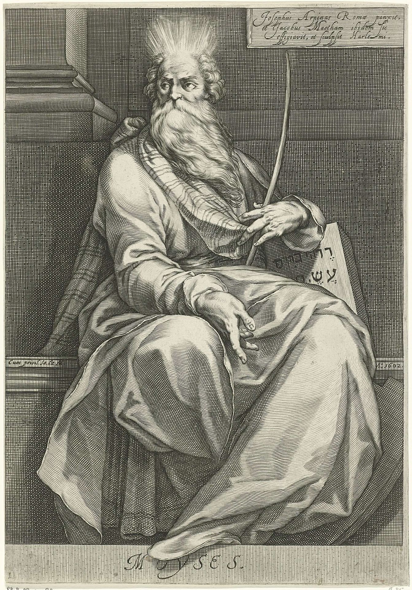 Mozes by Jacob Matham