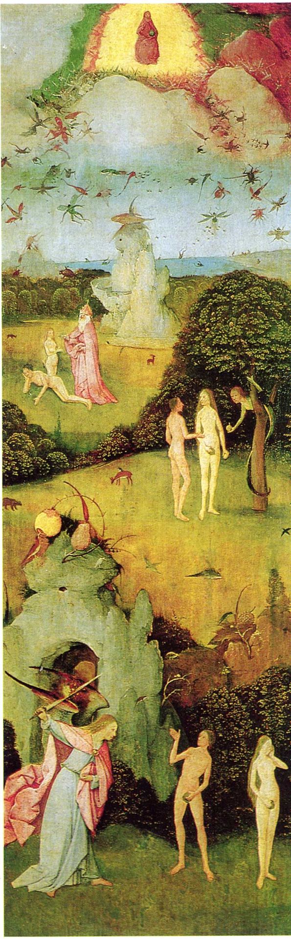 Haywain (detail) by Hieronymus Bosch