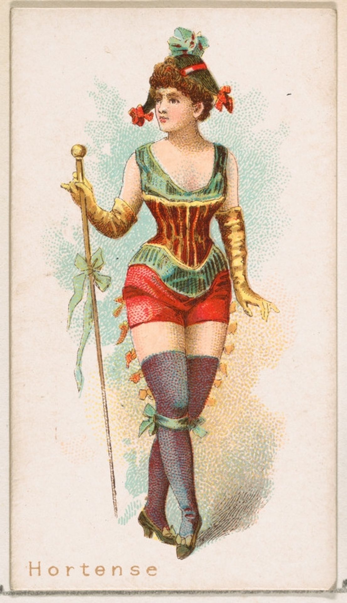 Hortense, from the Ballet Queens series (N182) issued by Wm. S. Kimball & Co. by William S. Kimball & Company