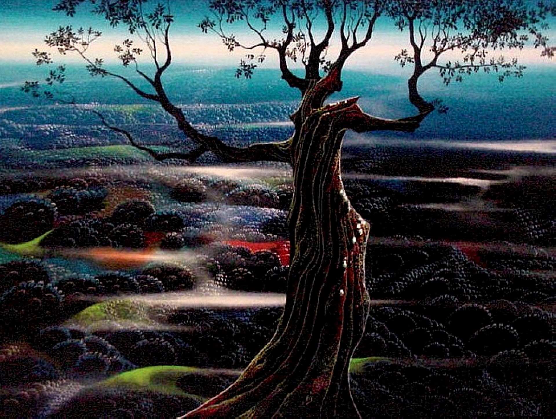 Wild Valley by Eyvind Earle