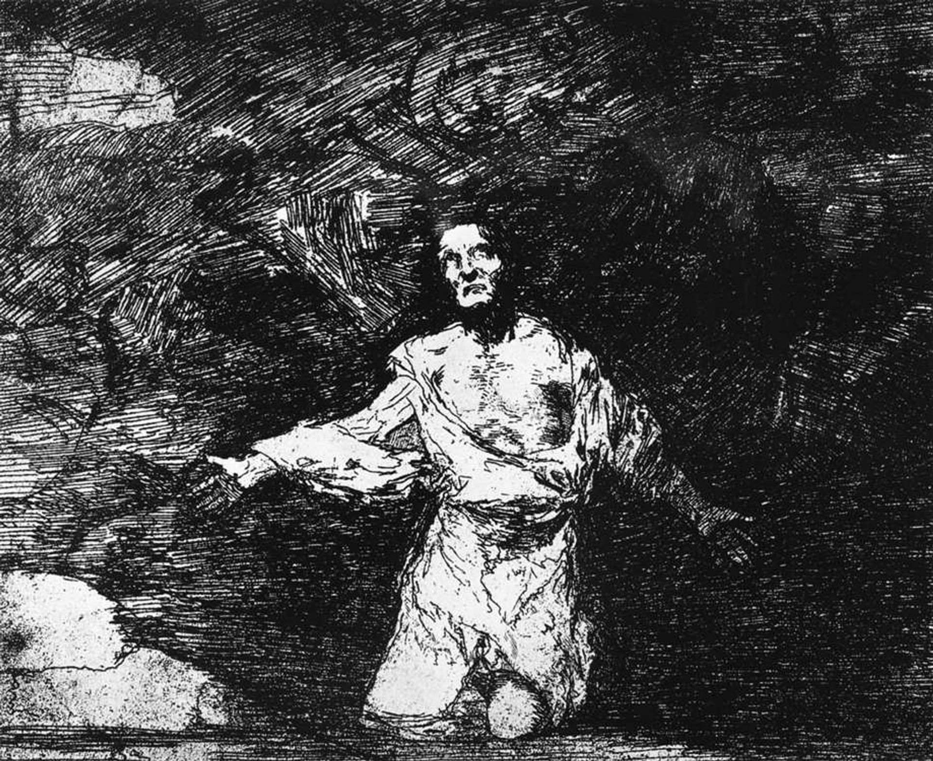Sad forebodings of what is to come by Francisco de Goya