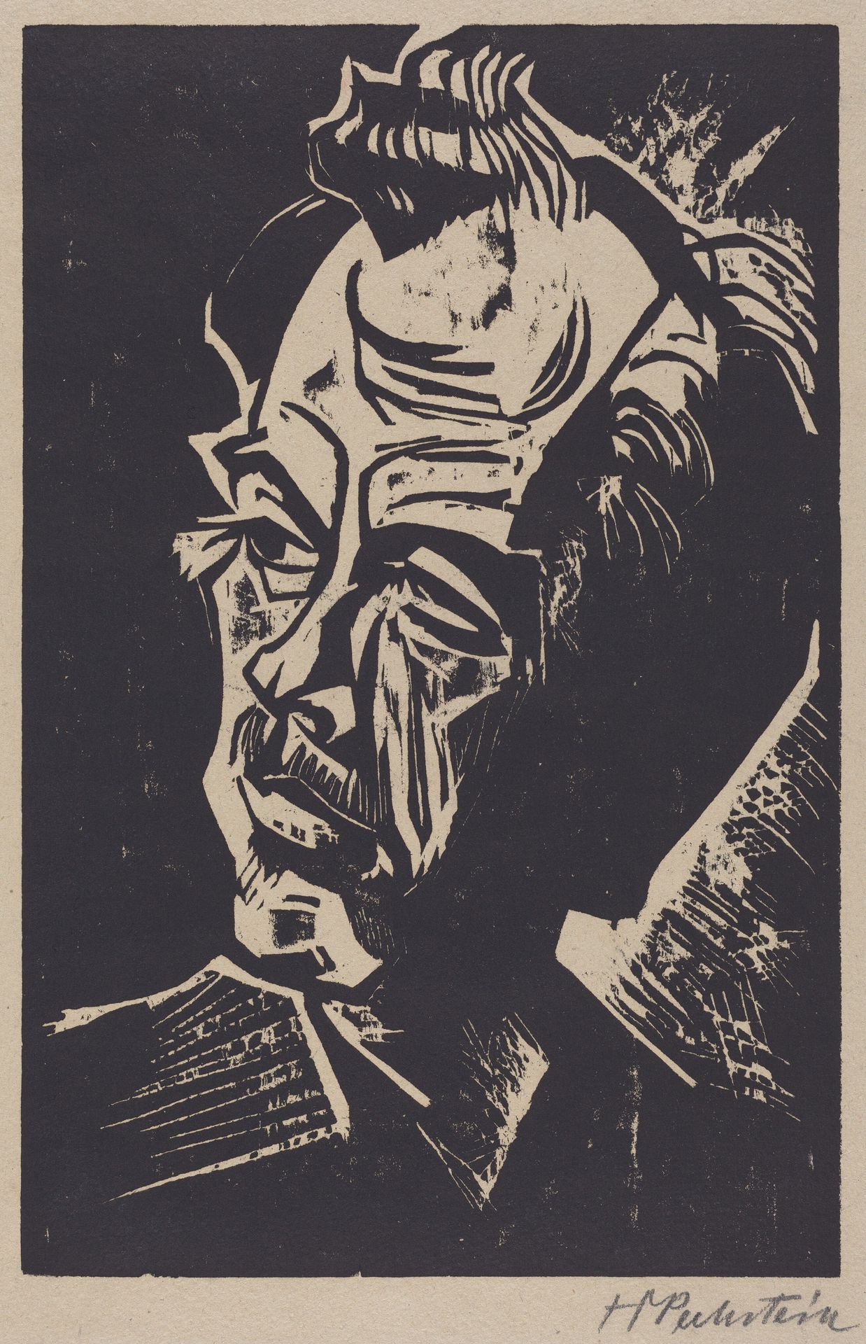 Dr. Edwin Finlay-Freundlich by Max Pechstein