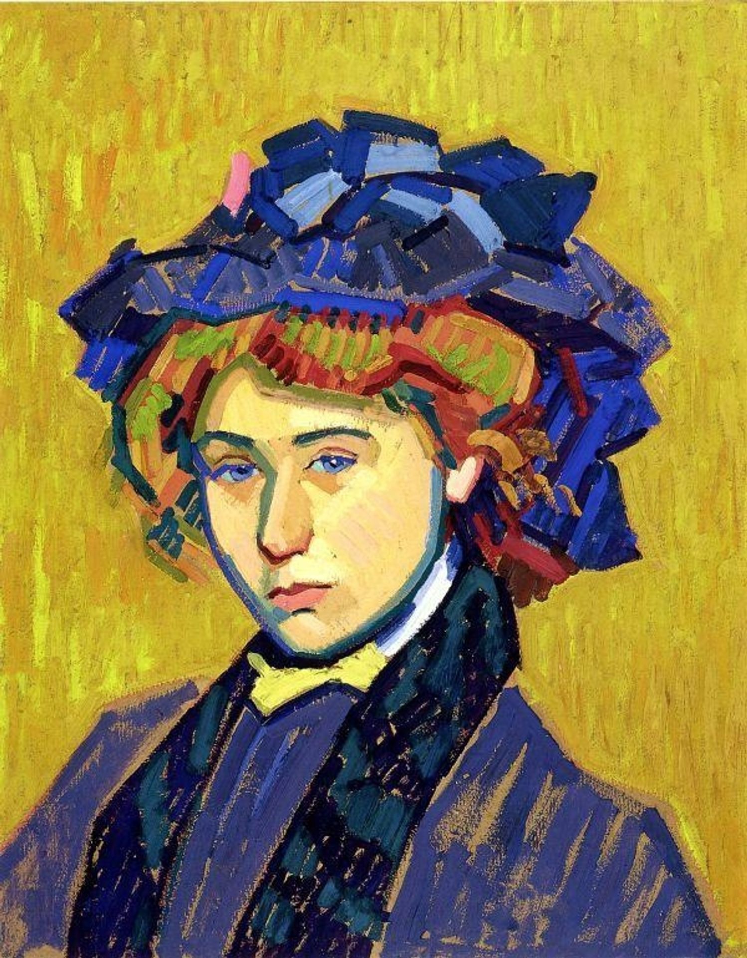 Portrait de Jeune fille by Auguste Herbin