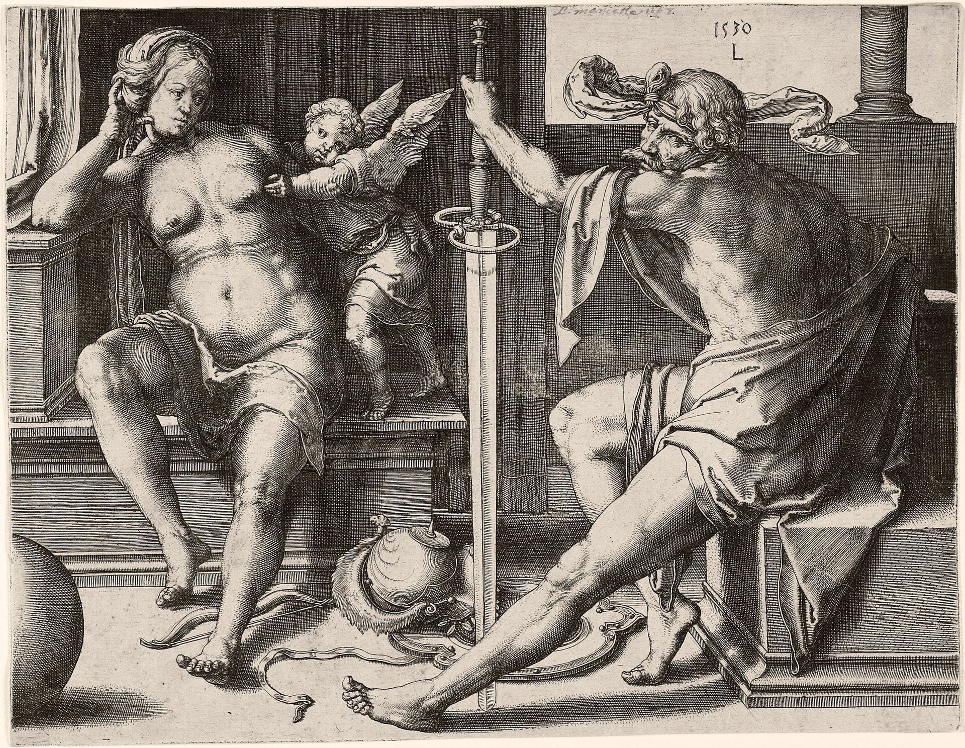 Mars by Lucas van Leyden