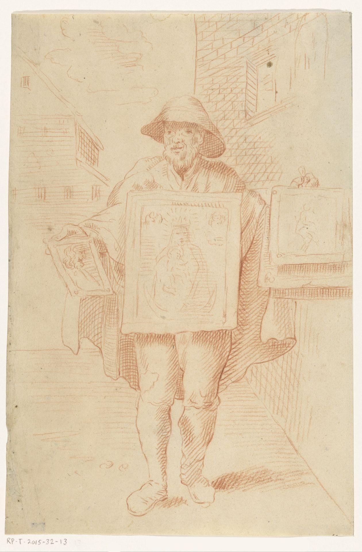 Prentverkoper by Anonymous