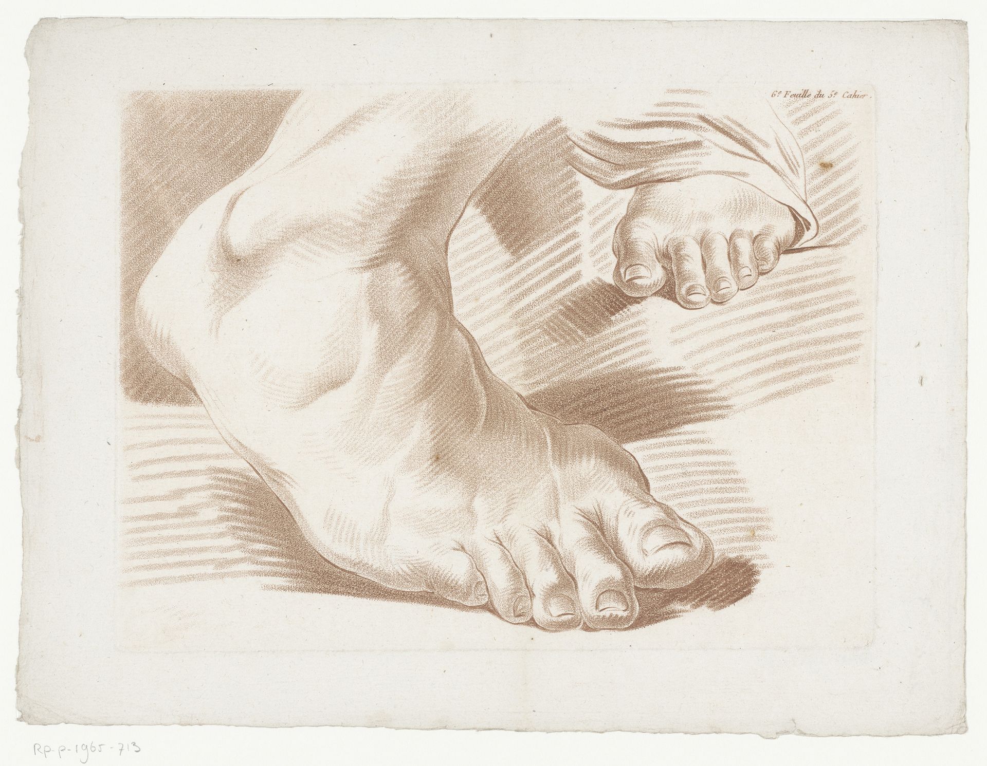 Twee voeten by Jean François Janinet