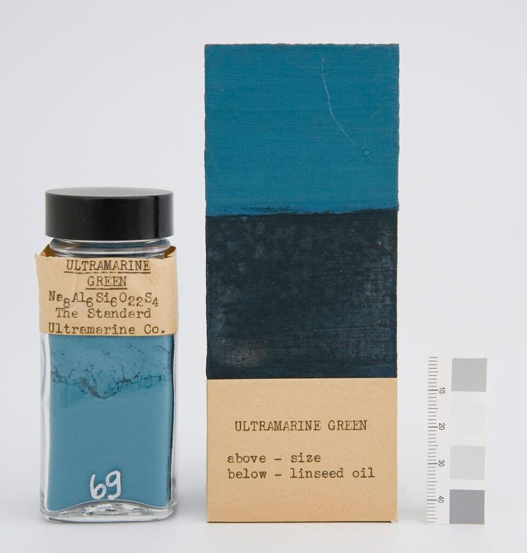 Ultramarine Green by Manufactured by The Standard Ultramarine Co.