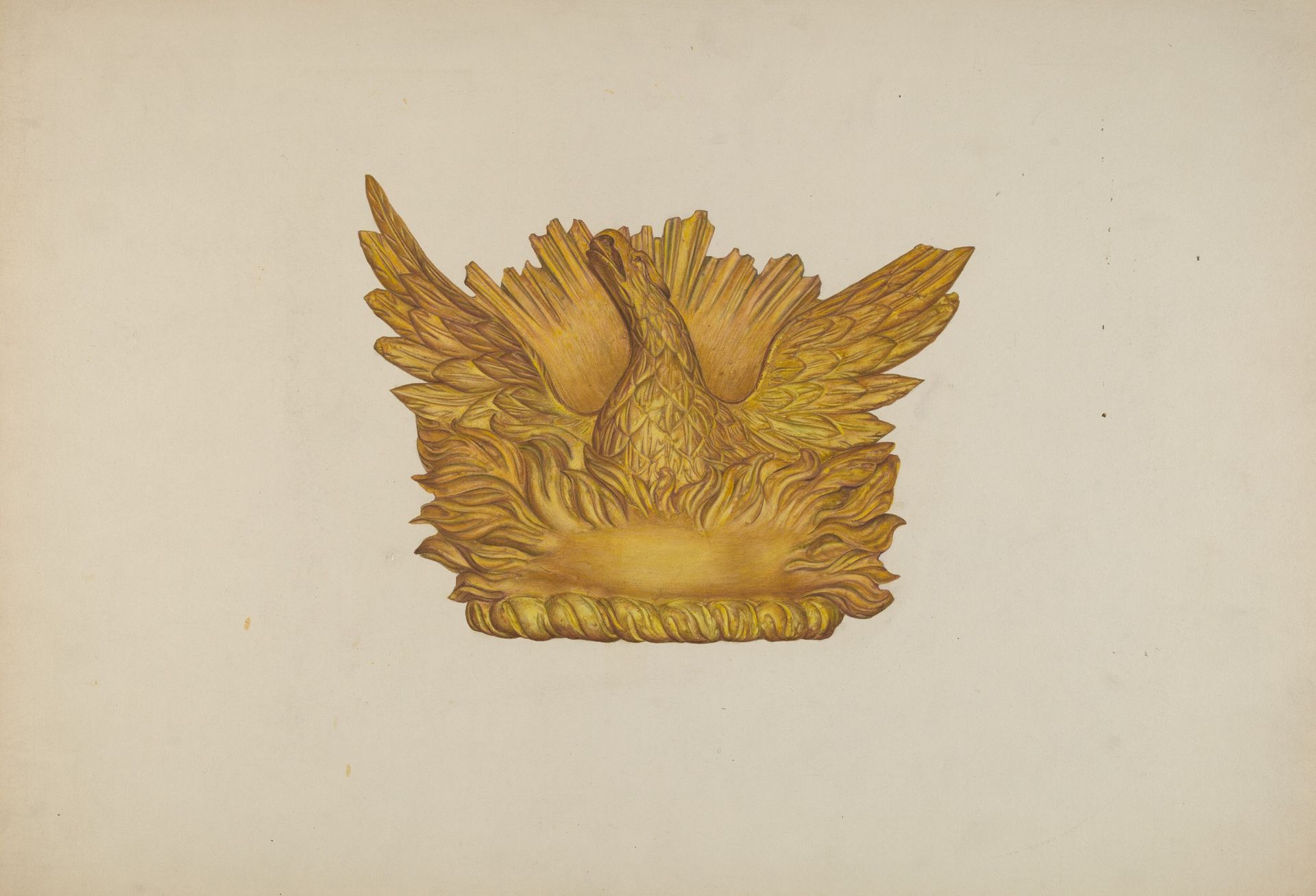 Ornamental Wood Carving: Eagle by Harriette Gale