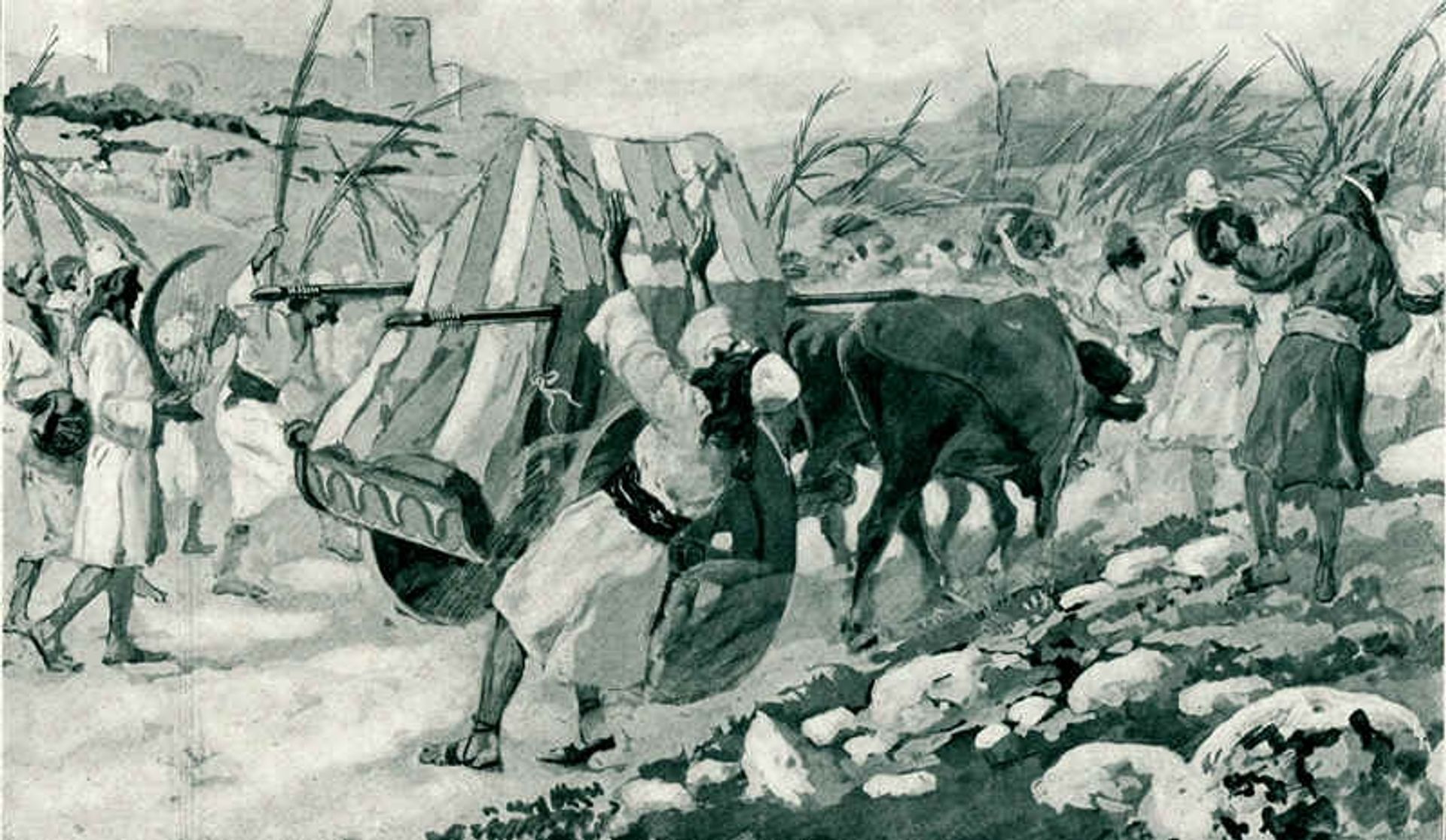 The Chastisement of Uzzah by James Tissot