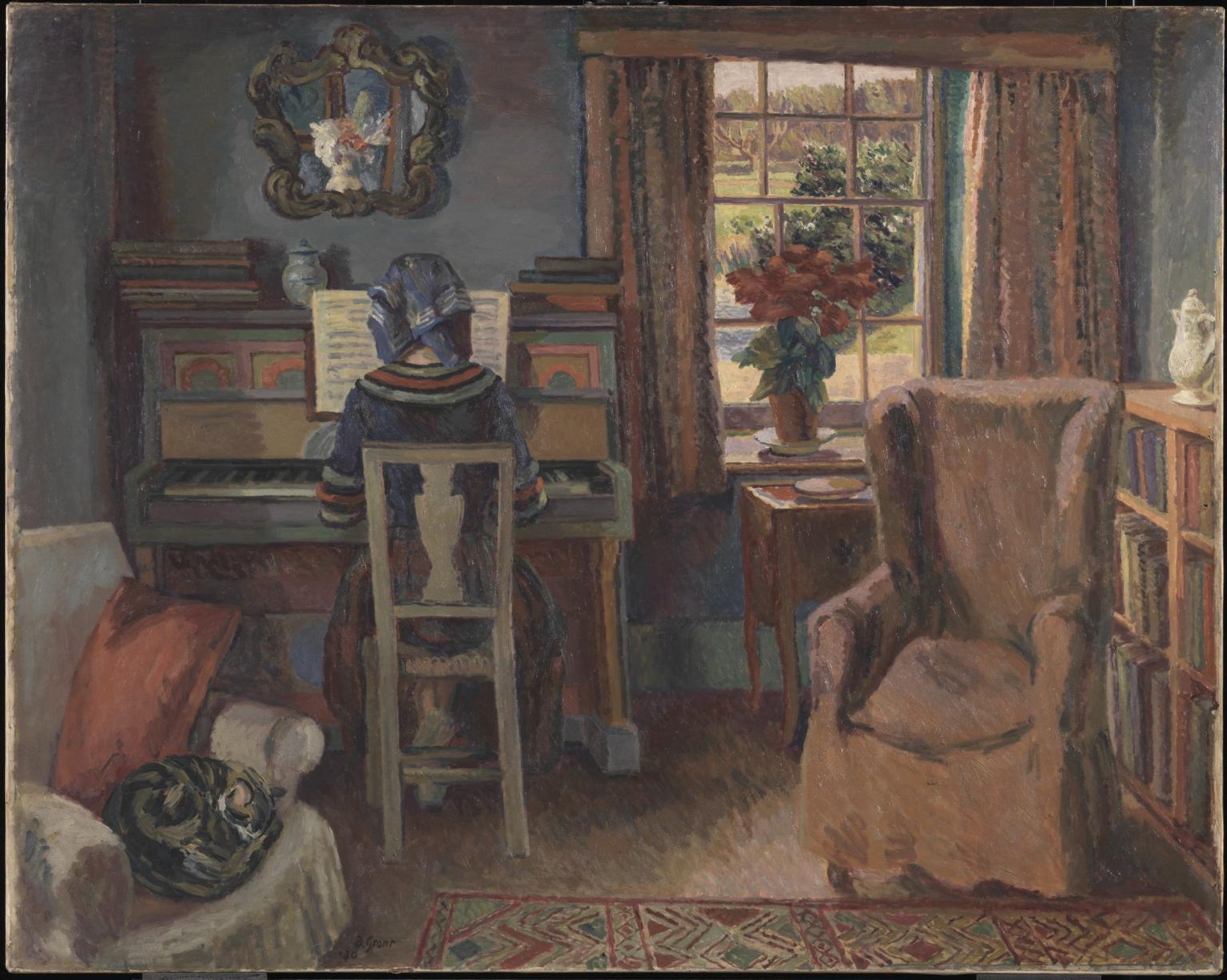 Girl at the Piano by  Duncan Grant