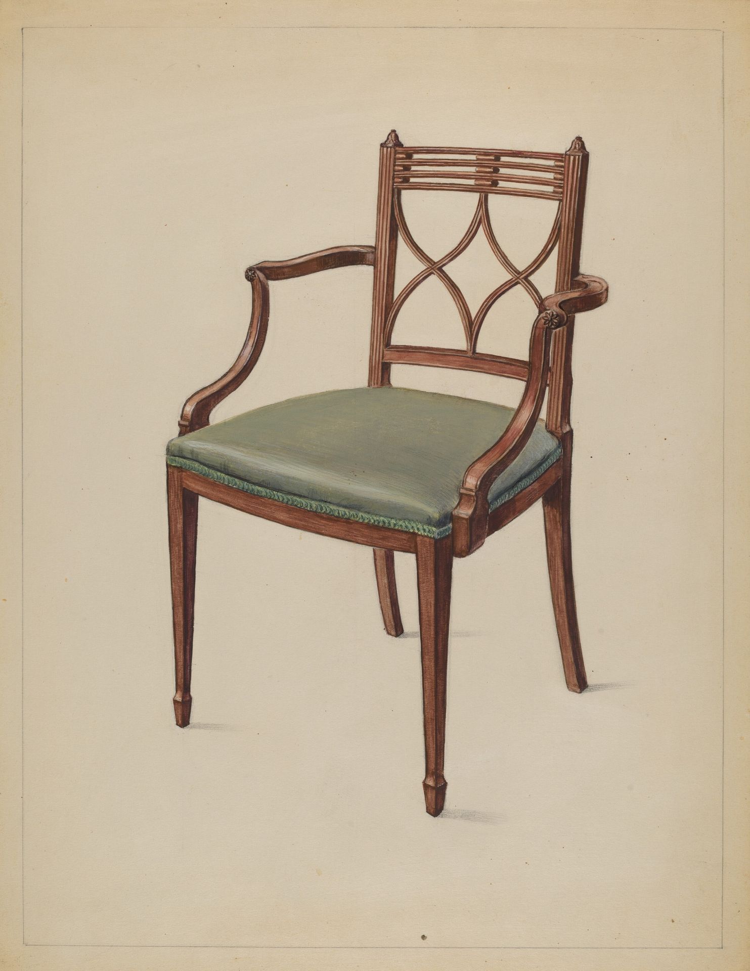 Armchair by Bernard Gussow