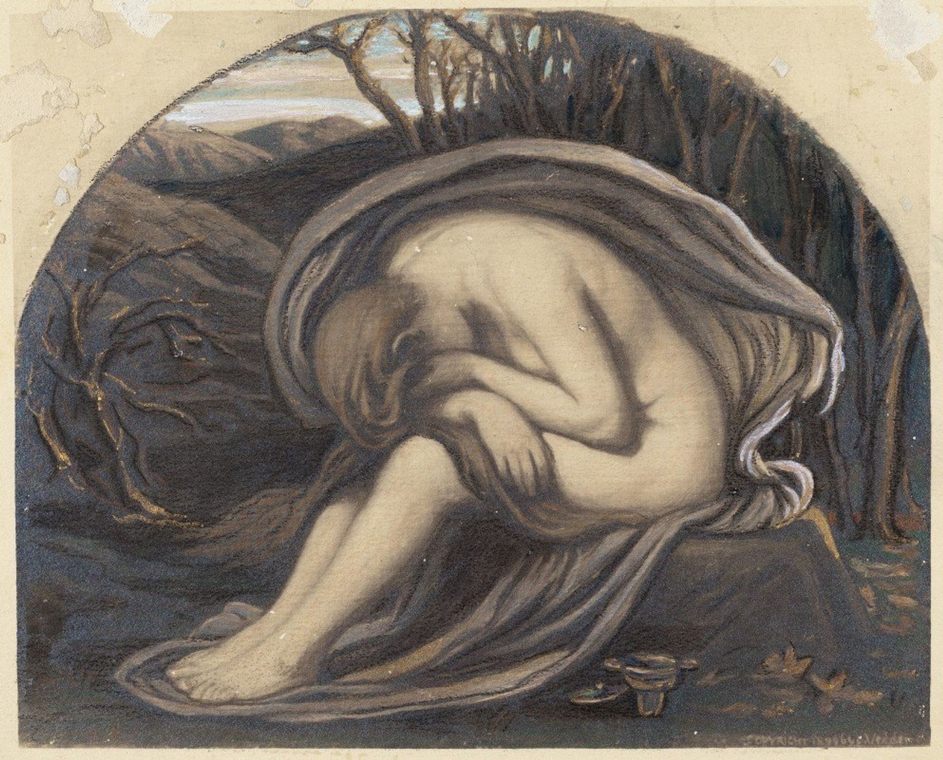 The Magdalene by Elihu Vedder
