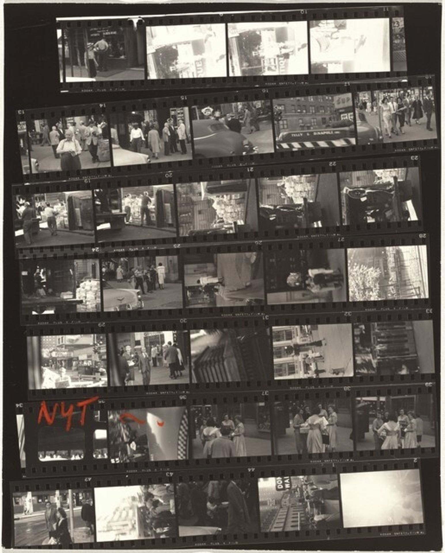 From the bus 58 by Robert Frank