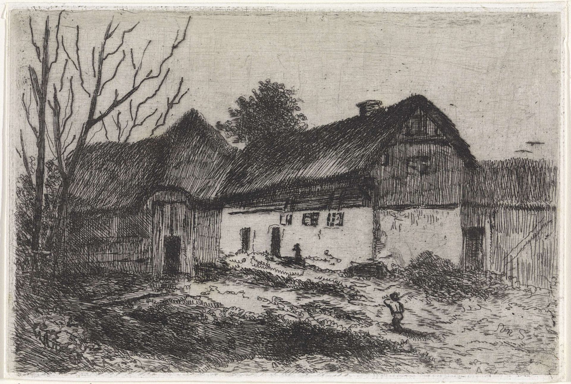Boerderij met schuur by Arnoud Schaepkens