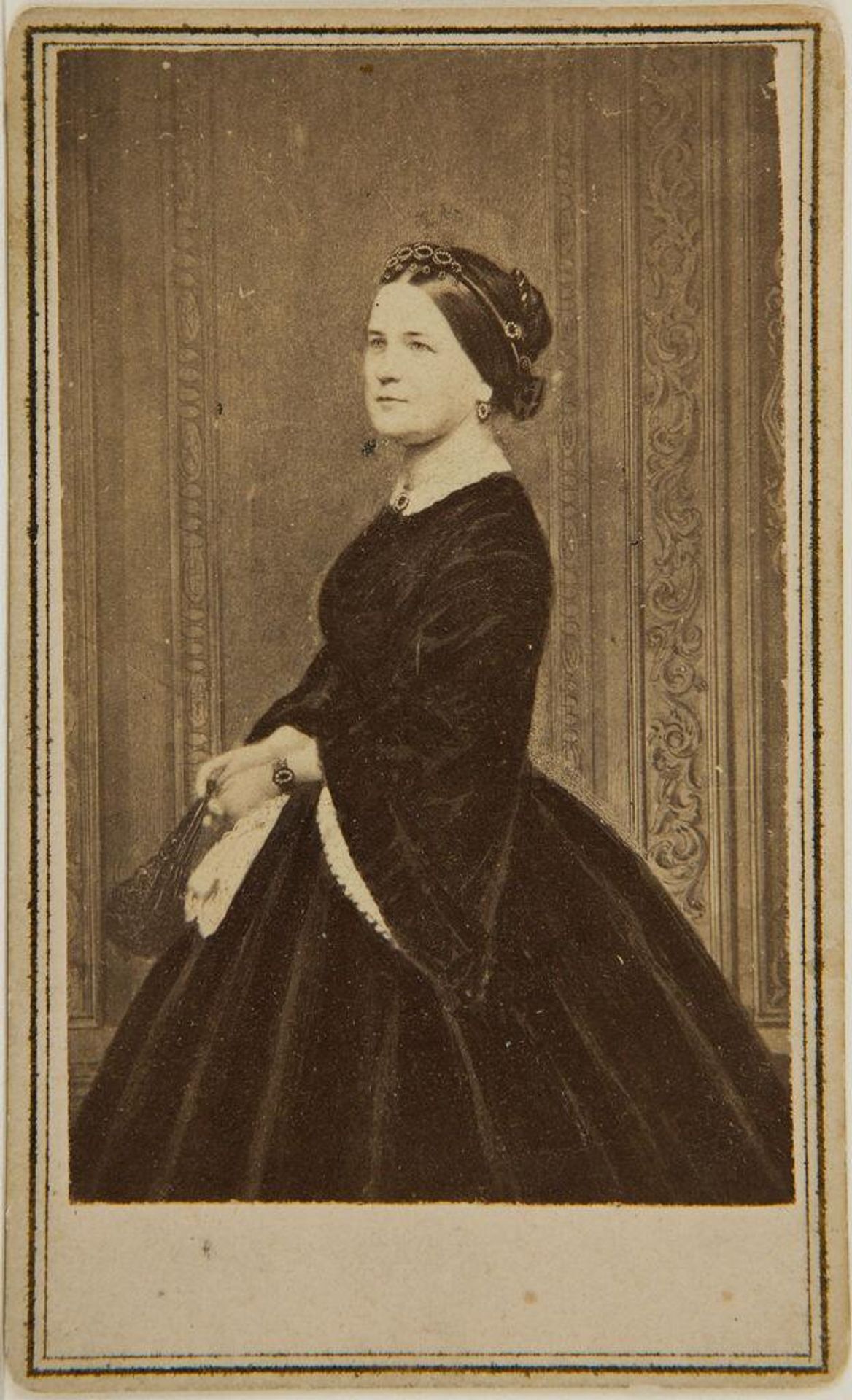 Mary Todd Lincoln (1818-1882) by Mathew B. Brady