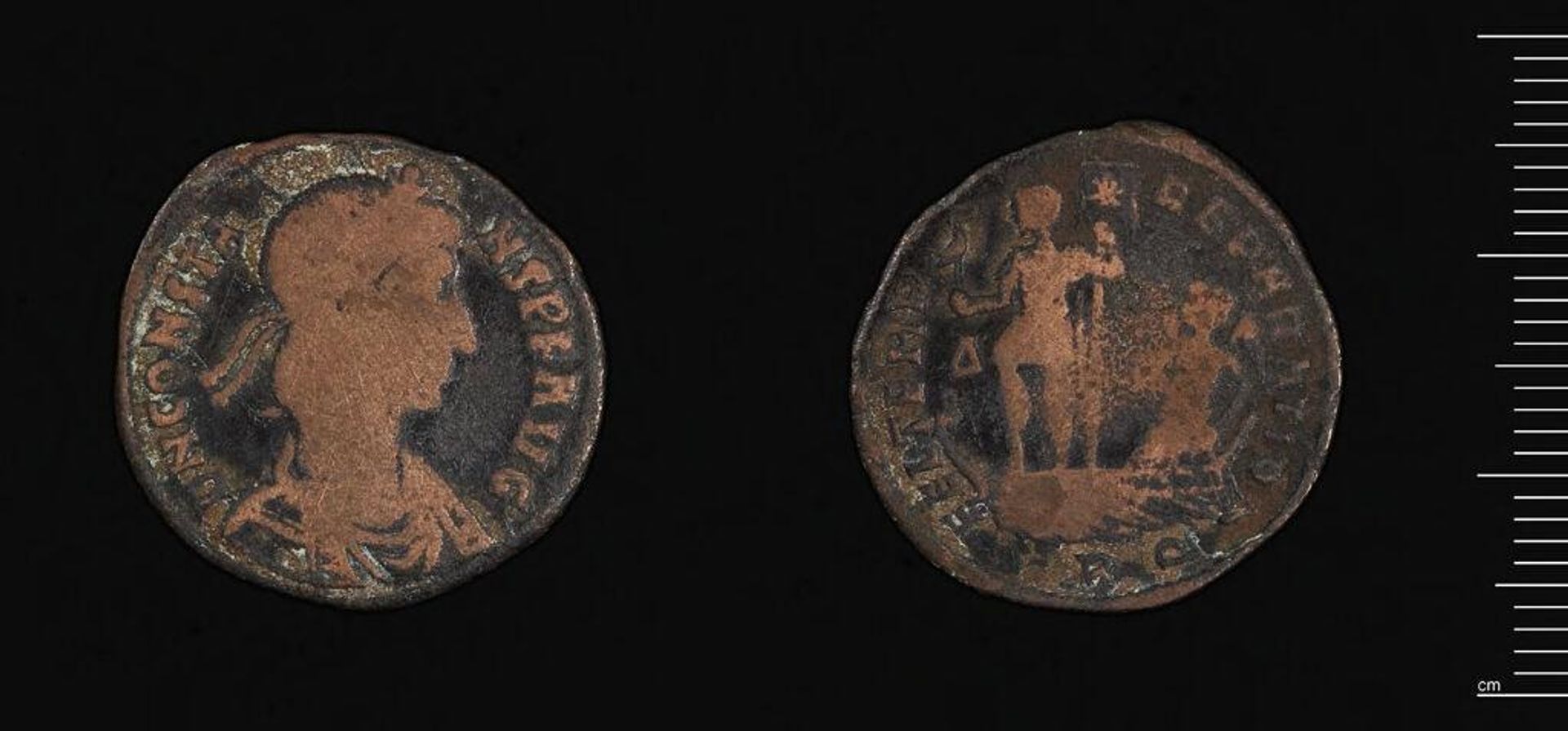 Coin of Constans by Constans I