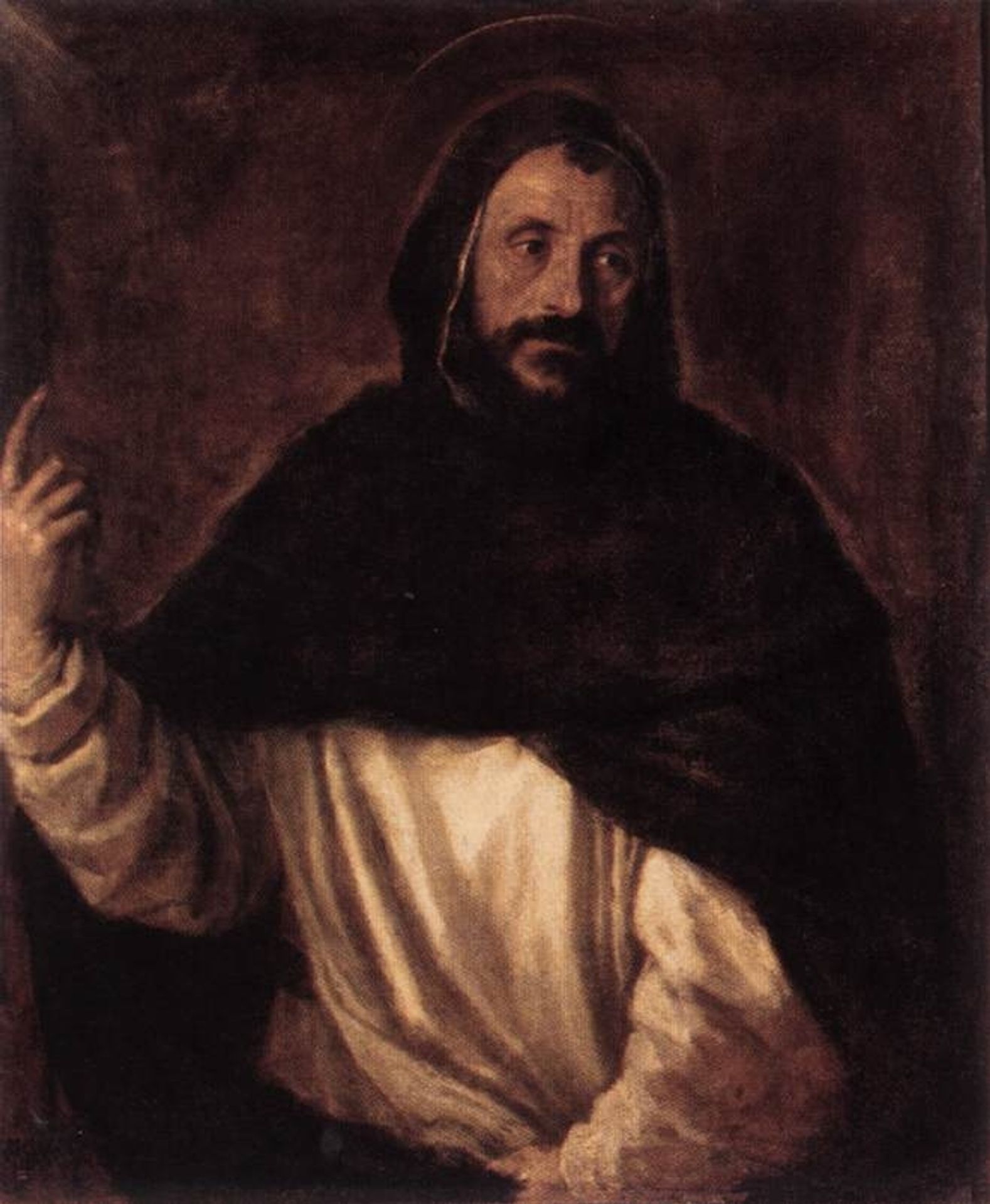 St Dominic by Titian