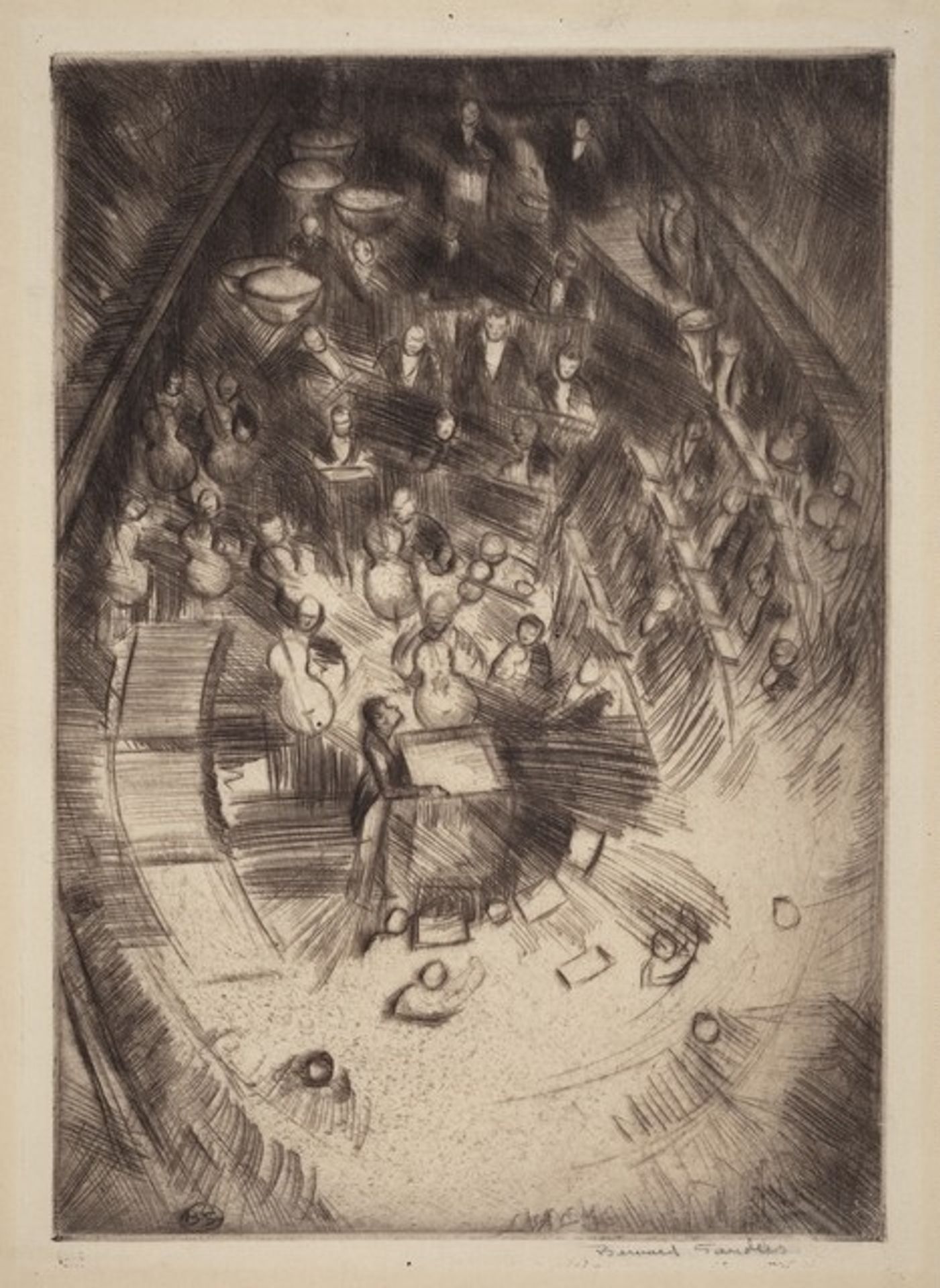 Untitled (Orchestra) by Bernard Sanders