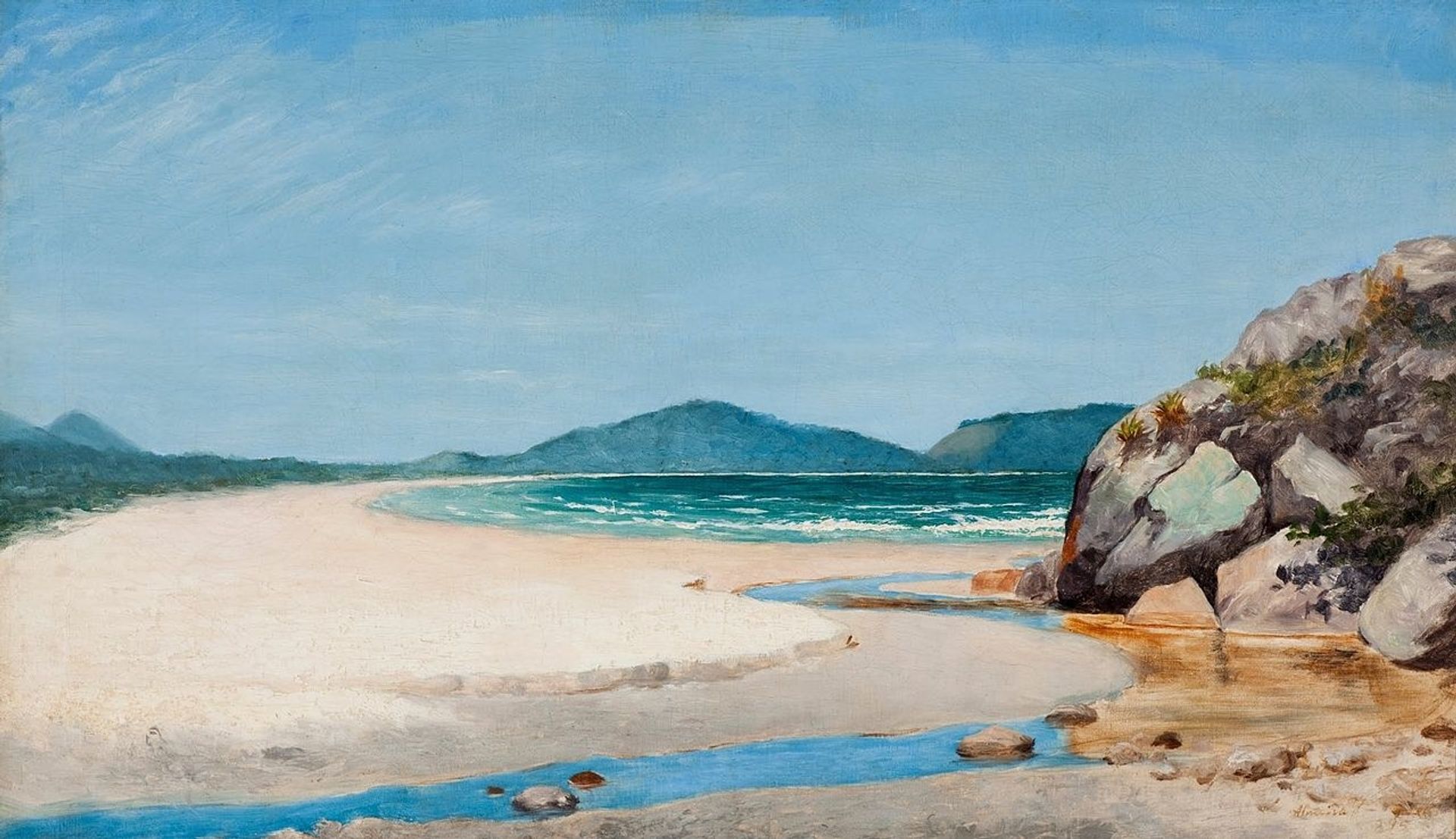 Seascape, Guarujá by Jose Ferraz de Almeida Junior
