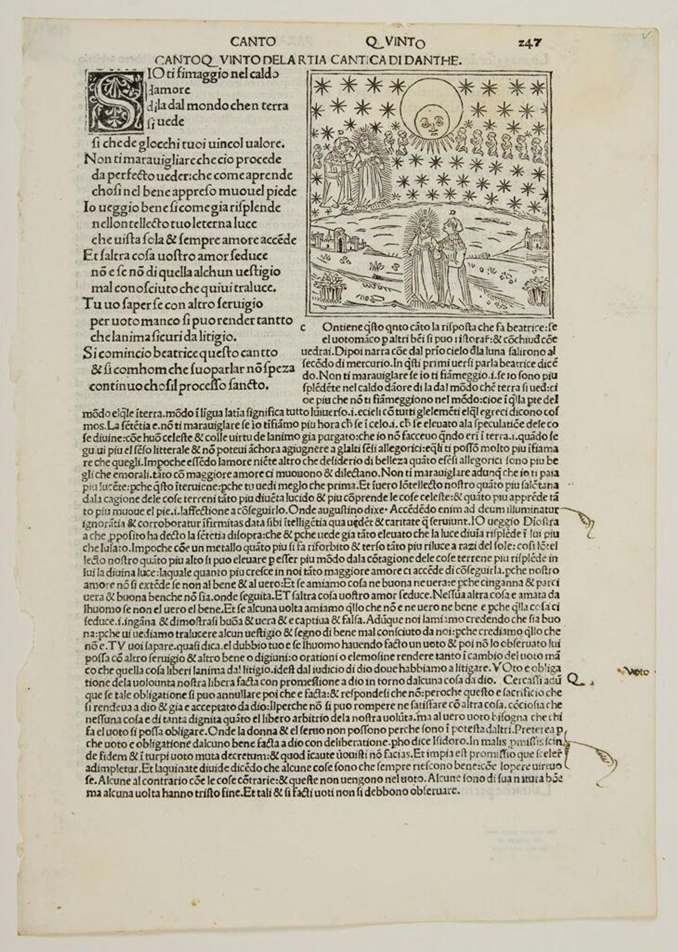Canto V. Ascent to the Second Sphere by Anonymous