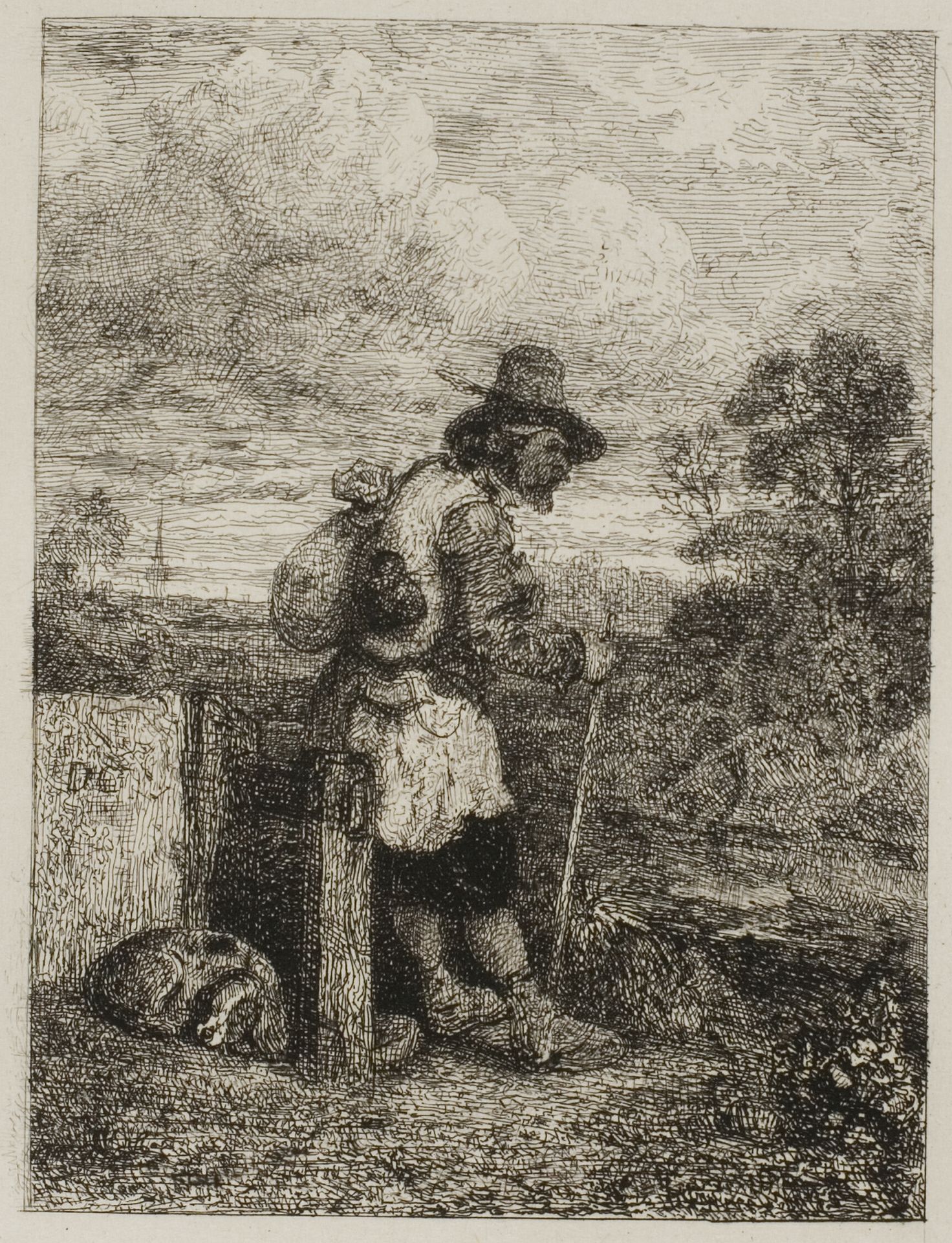 Beggar by Alexandre-Gabriel Decamps